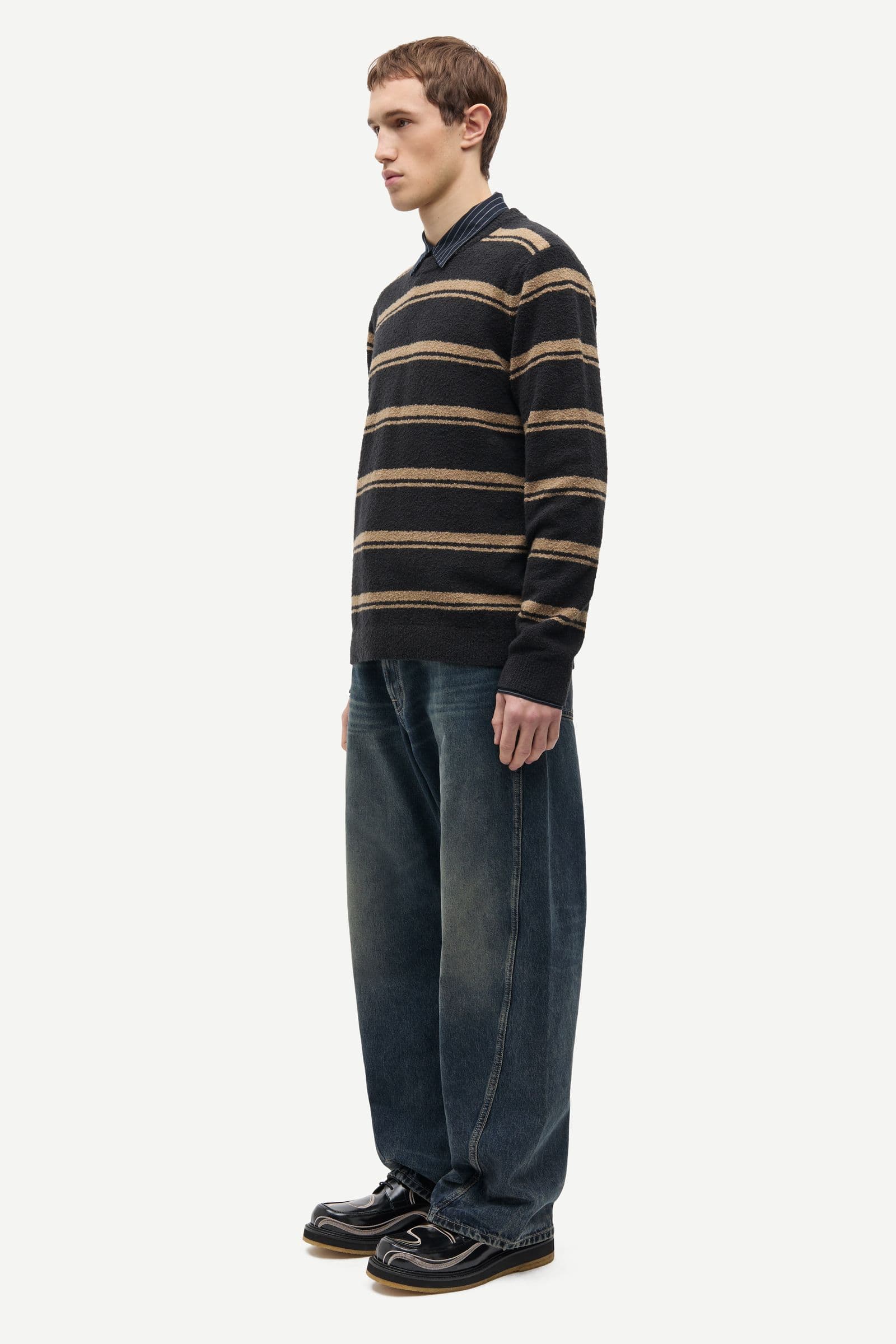 Sanino sweater 15179 Lead gray st.