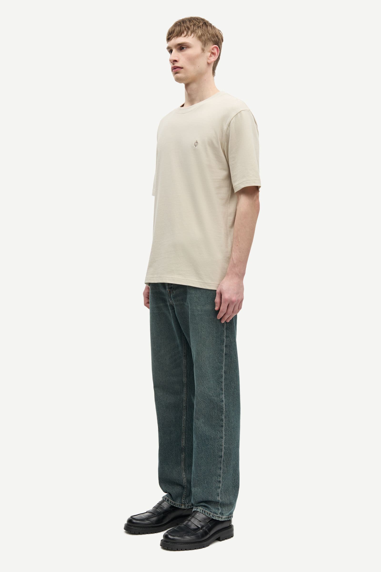 Saotto t-shirt 11415 Oatmeal