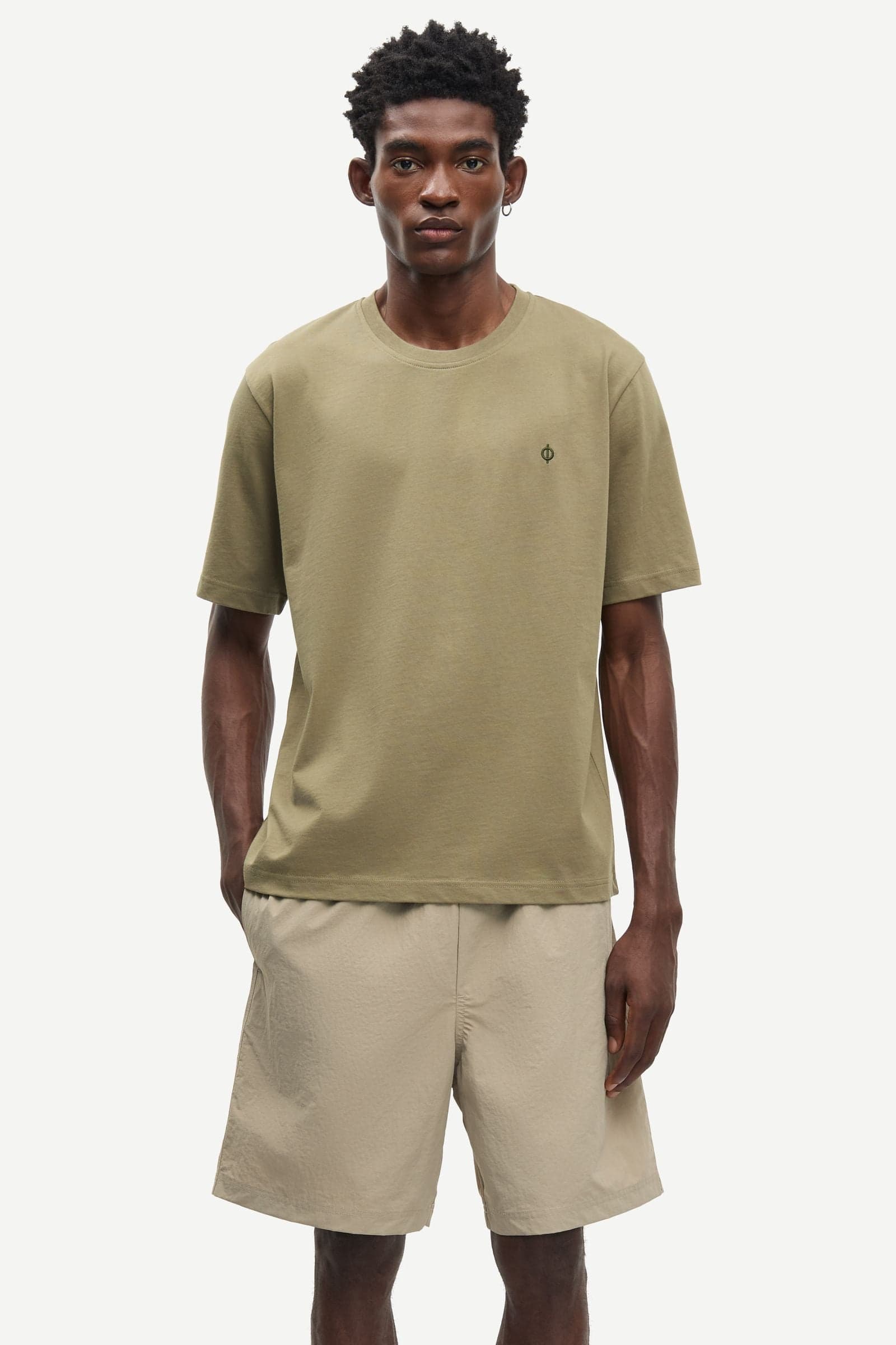 Saotto t-shirt 11415 Dusky Green