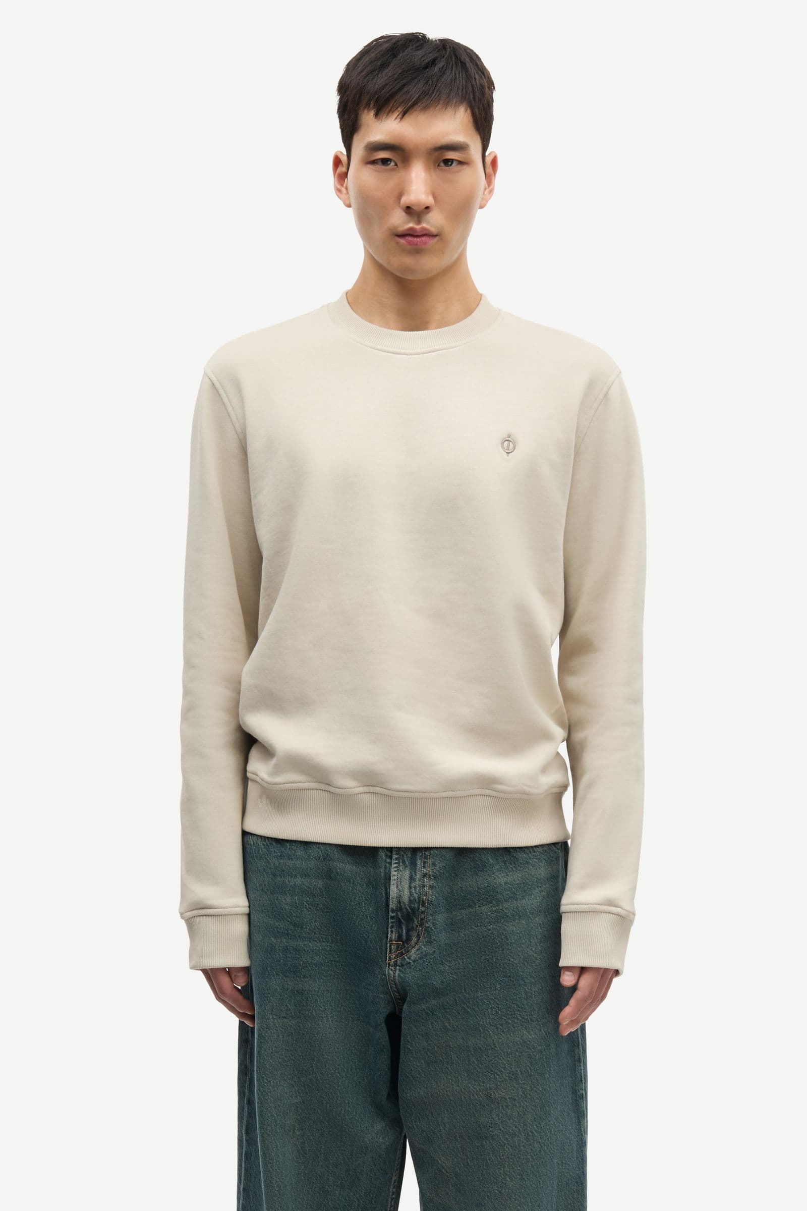 Saotto sweatshirt 11414 Oatmeal