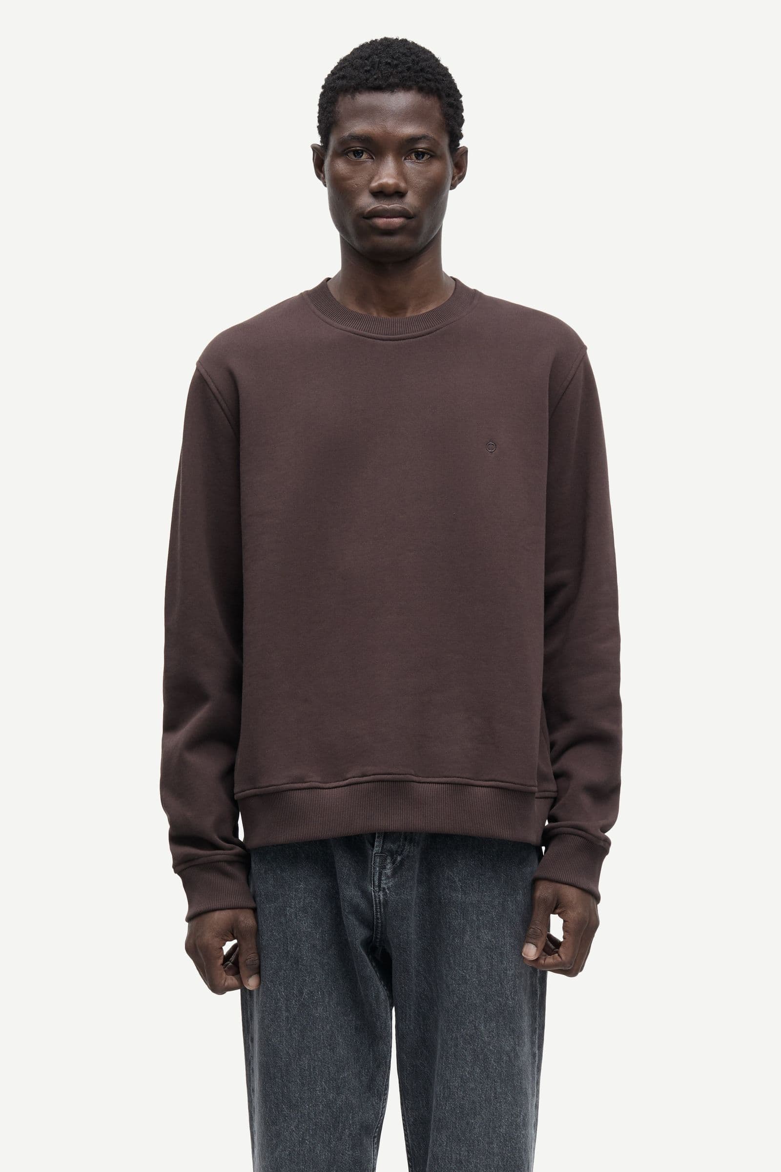 Saotto sweatshirt 11414 Black Coffee