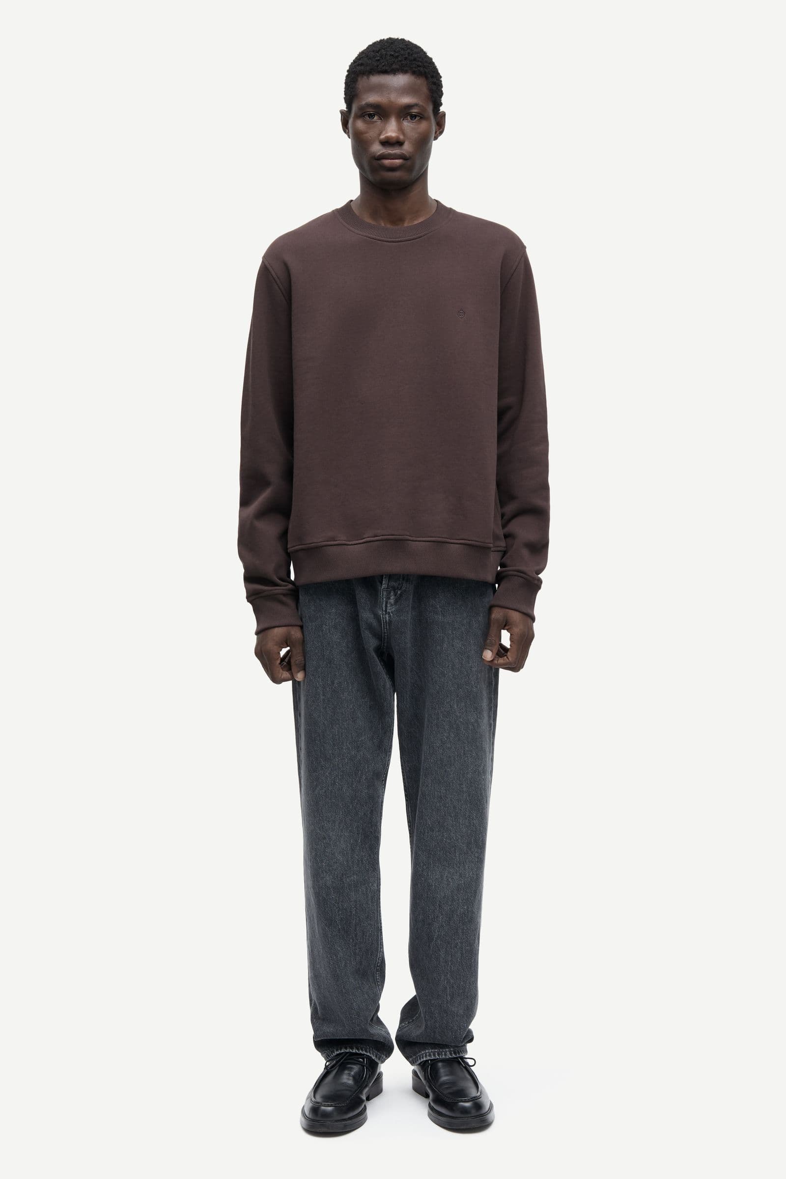 Saotto sweatshirt 11414 Black Coffee