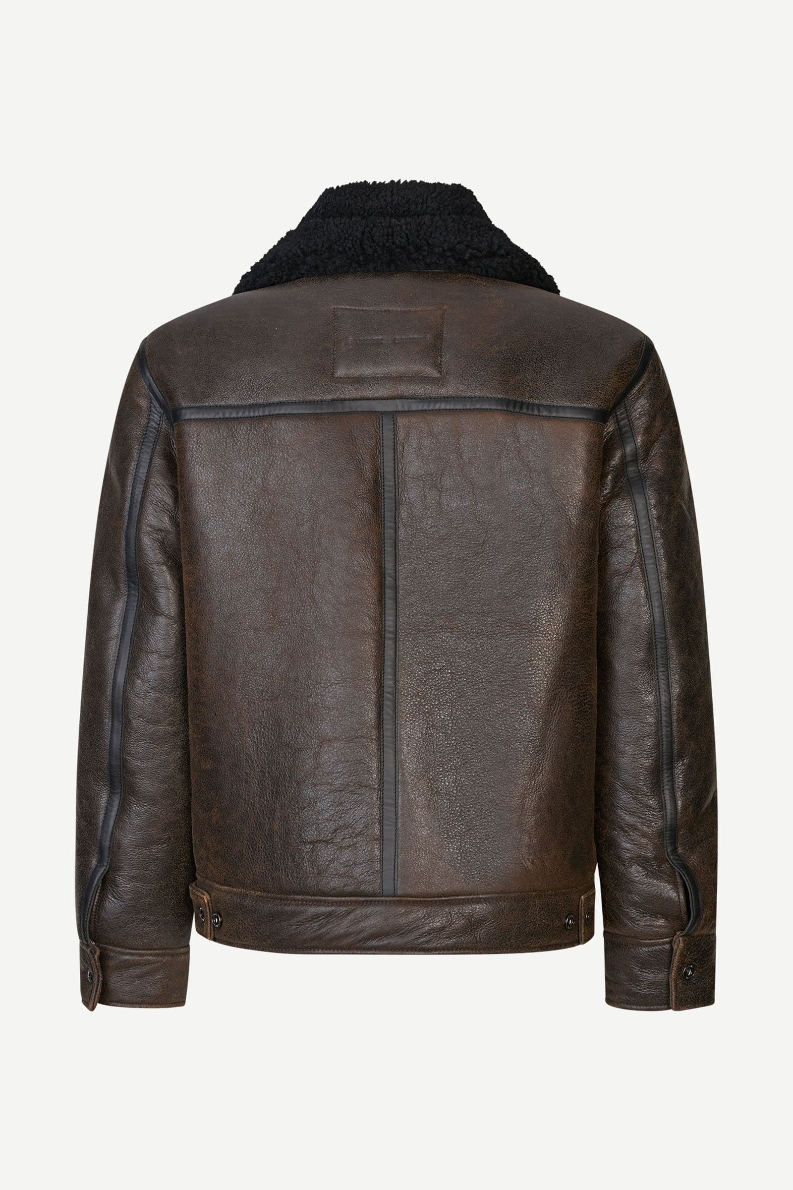 Saboy jacket 15692 Dark brown crackled