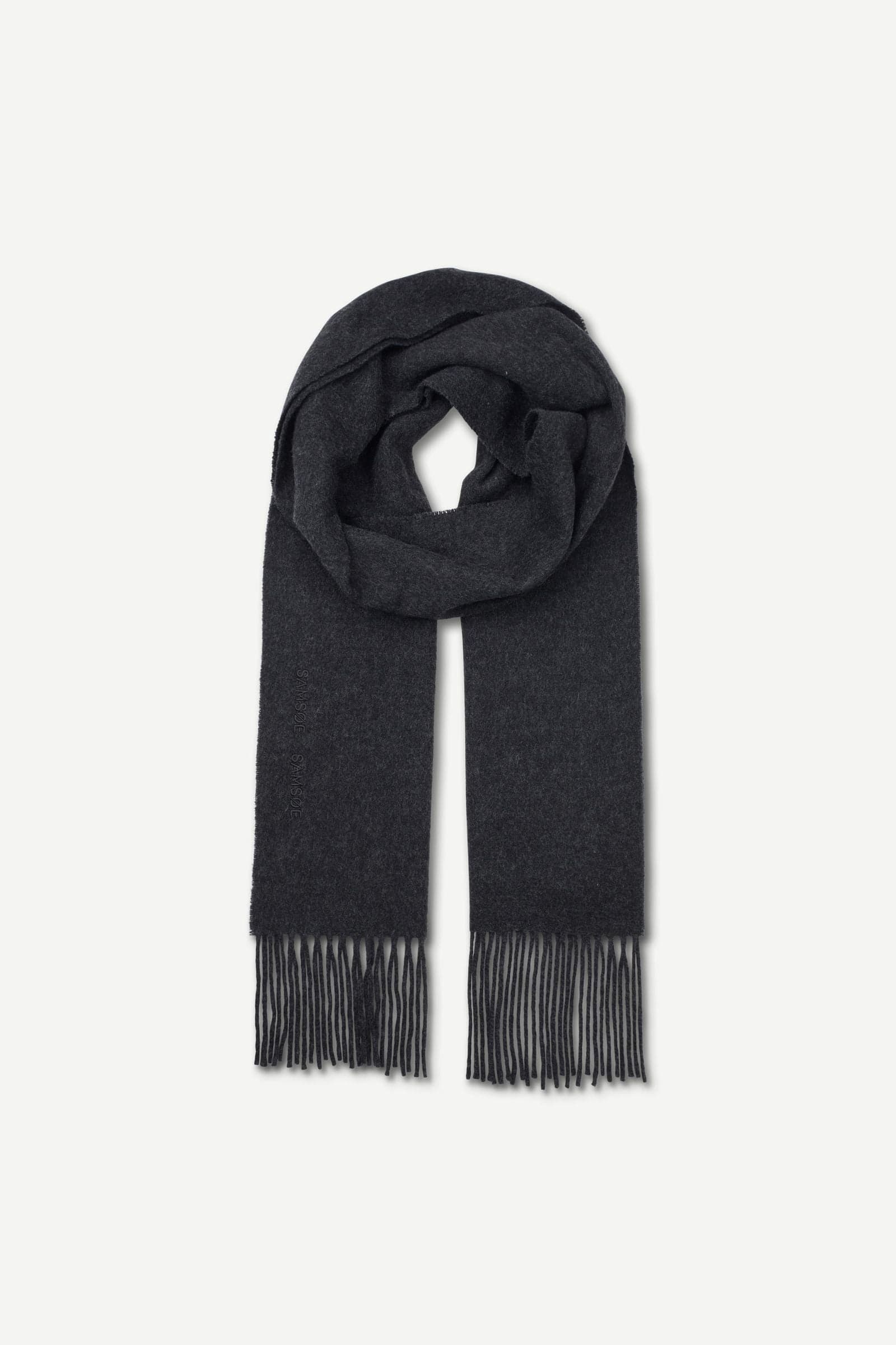 Sajolly scarf 15783 Dark Grey Mel.