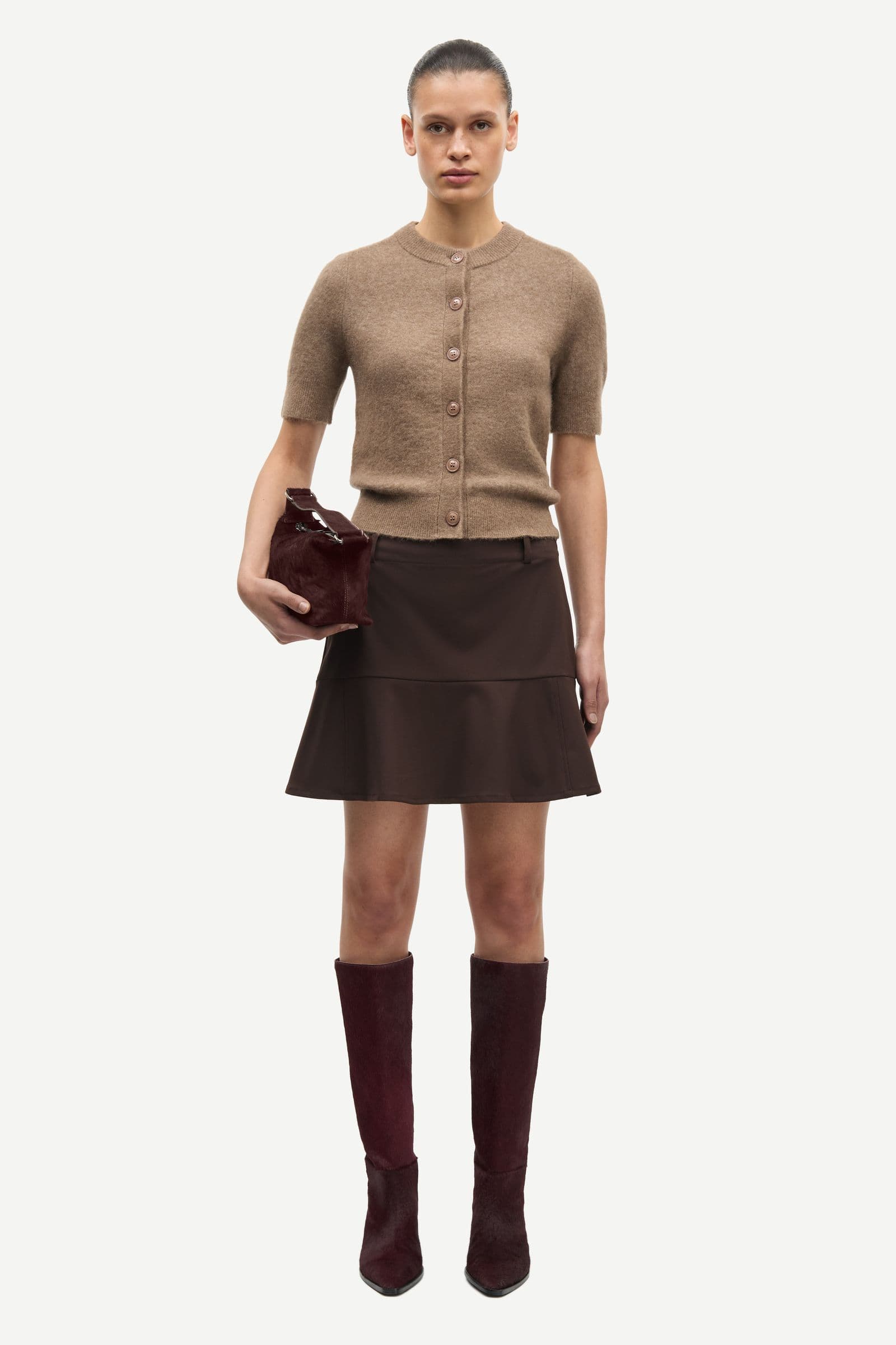 Sacorla skirt 15547 Black Coffee