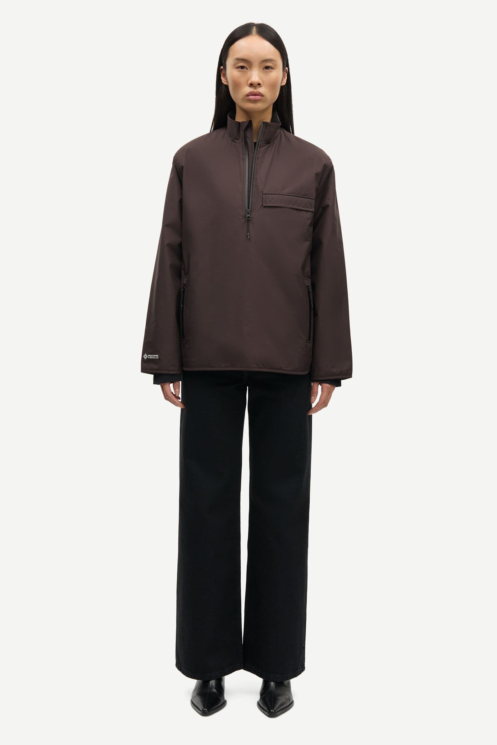 Sayuza anorak 15821 Black Coffee