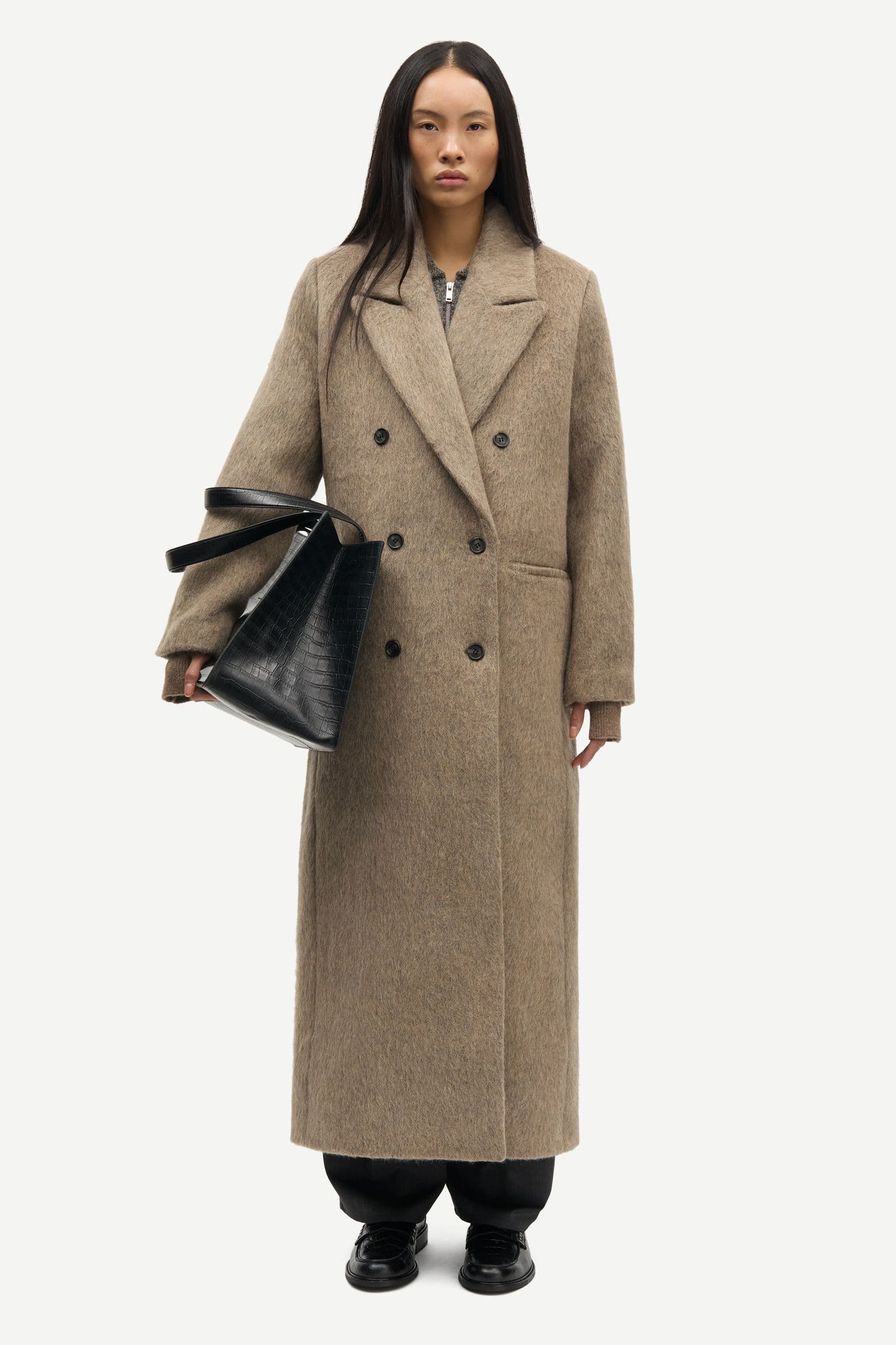 Sajilla coat 15822 Pale fossil mel.