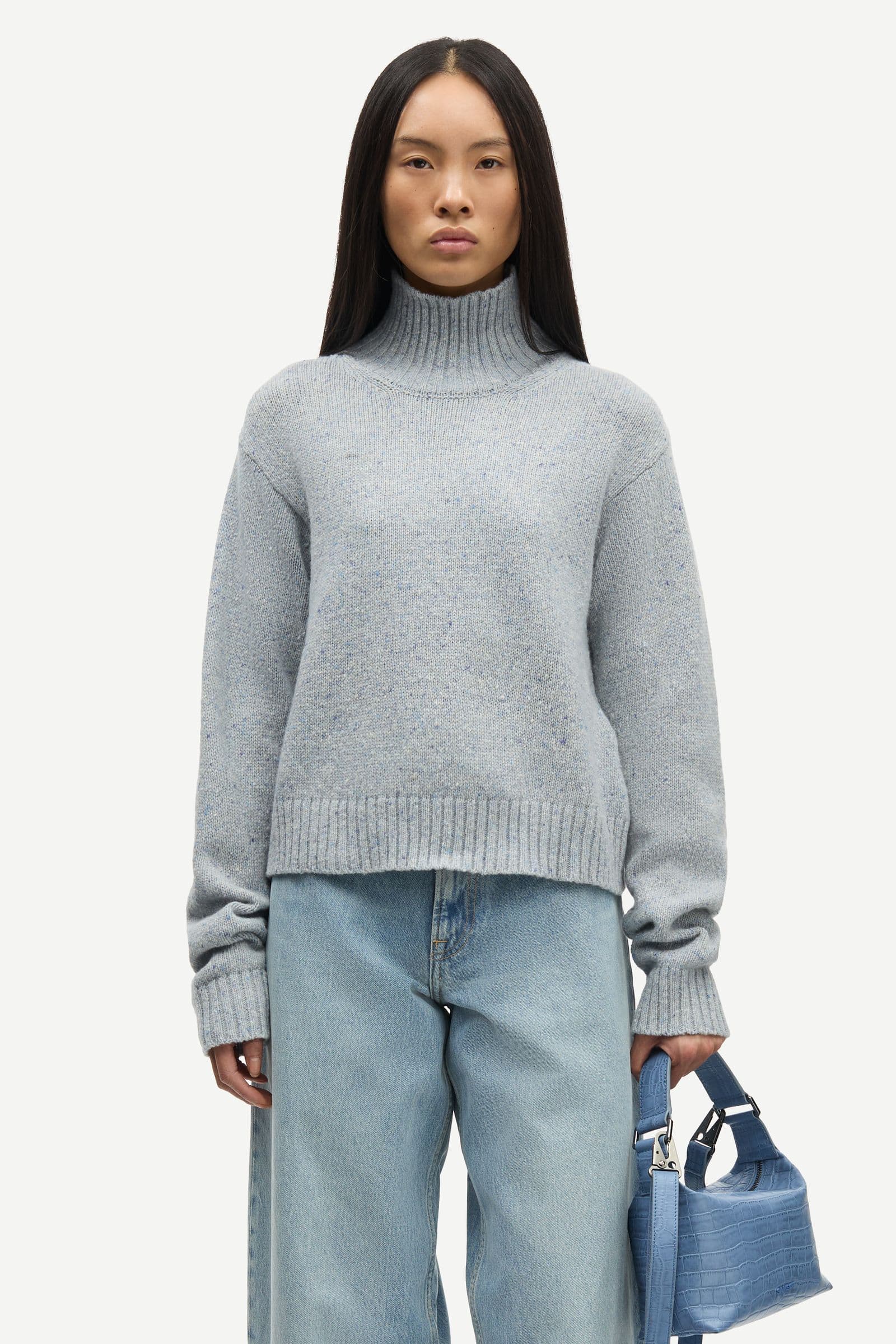 Salois turtleneck 15724 Cashmere Blue