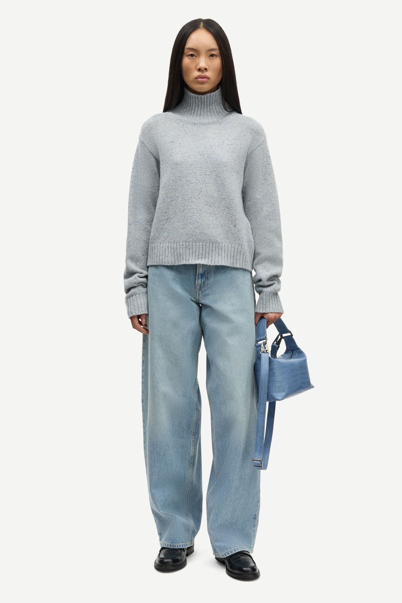 Salois turtleneck 15724 Cashmere Blue