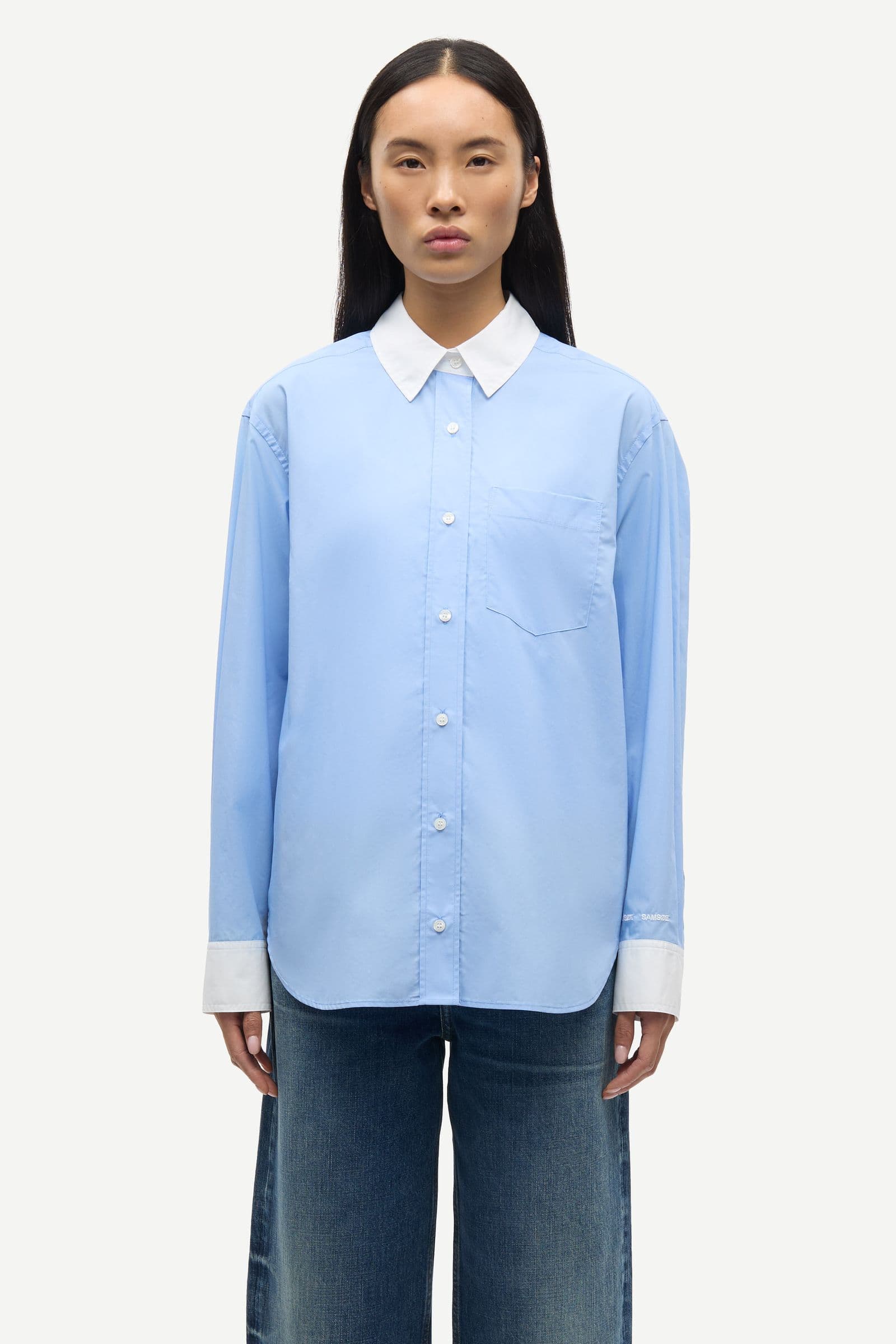 Salova pocket shirt 15756 Bel Air Blue