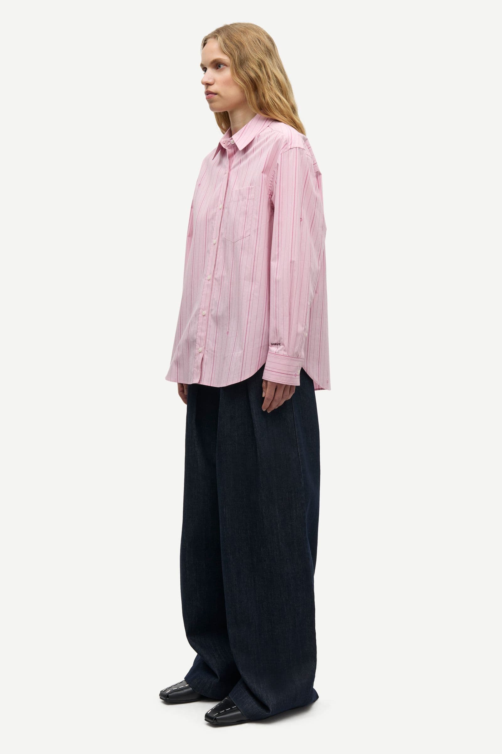Salova pocket shirt 15756 Pink Logo St.