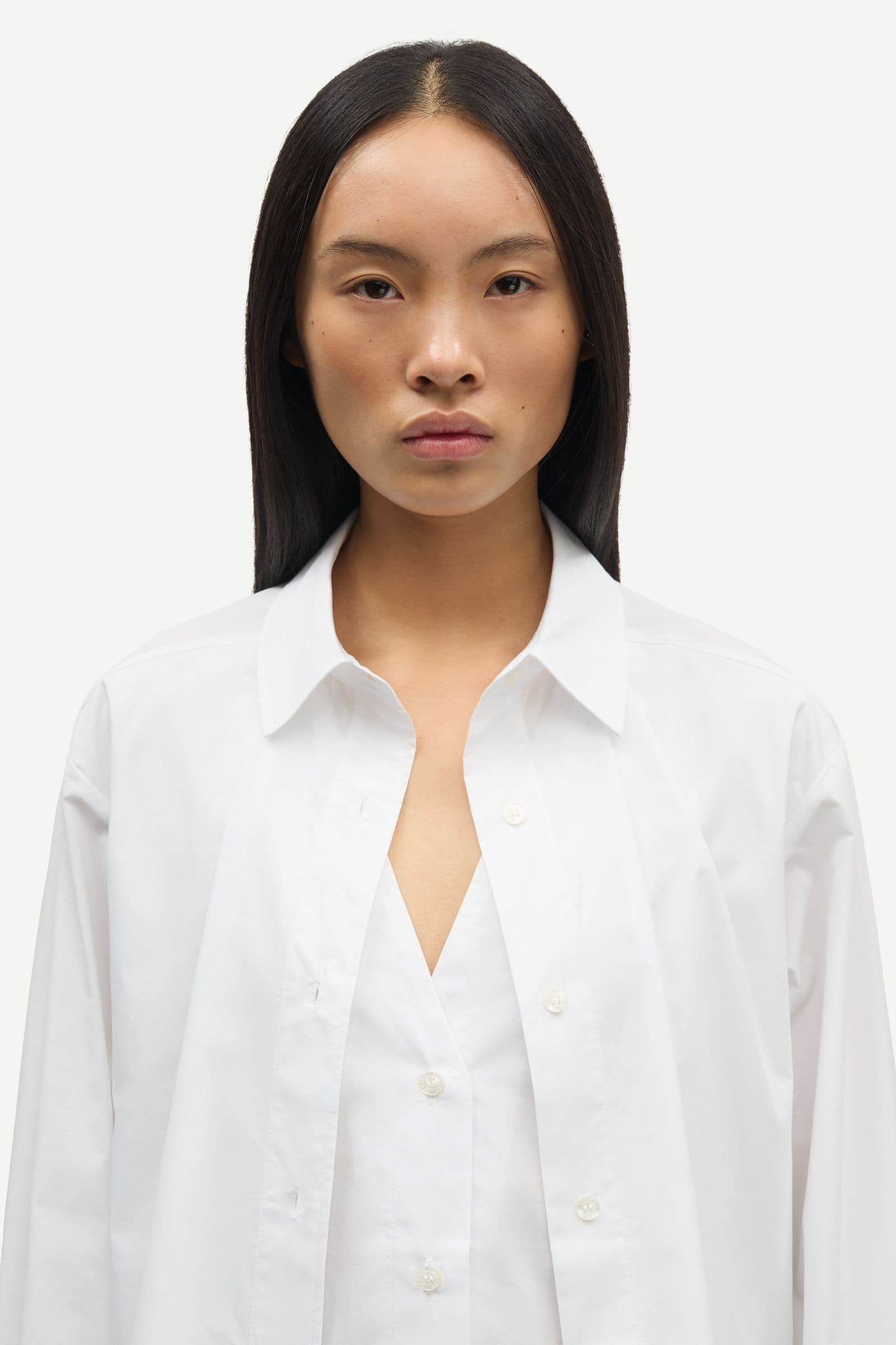 Samoon shirt 15756 White