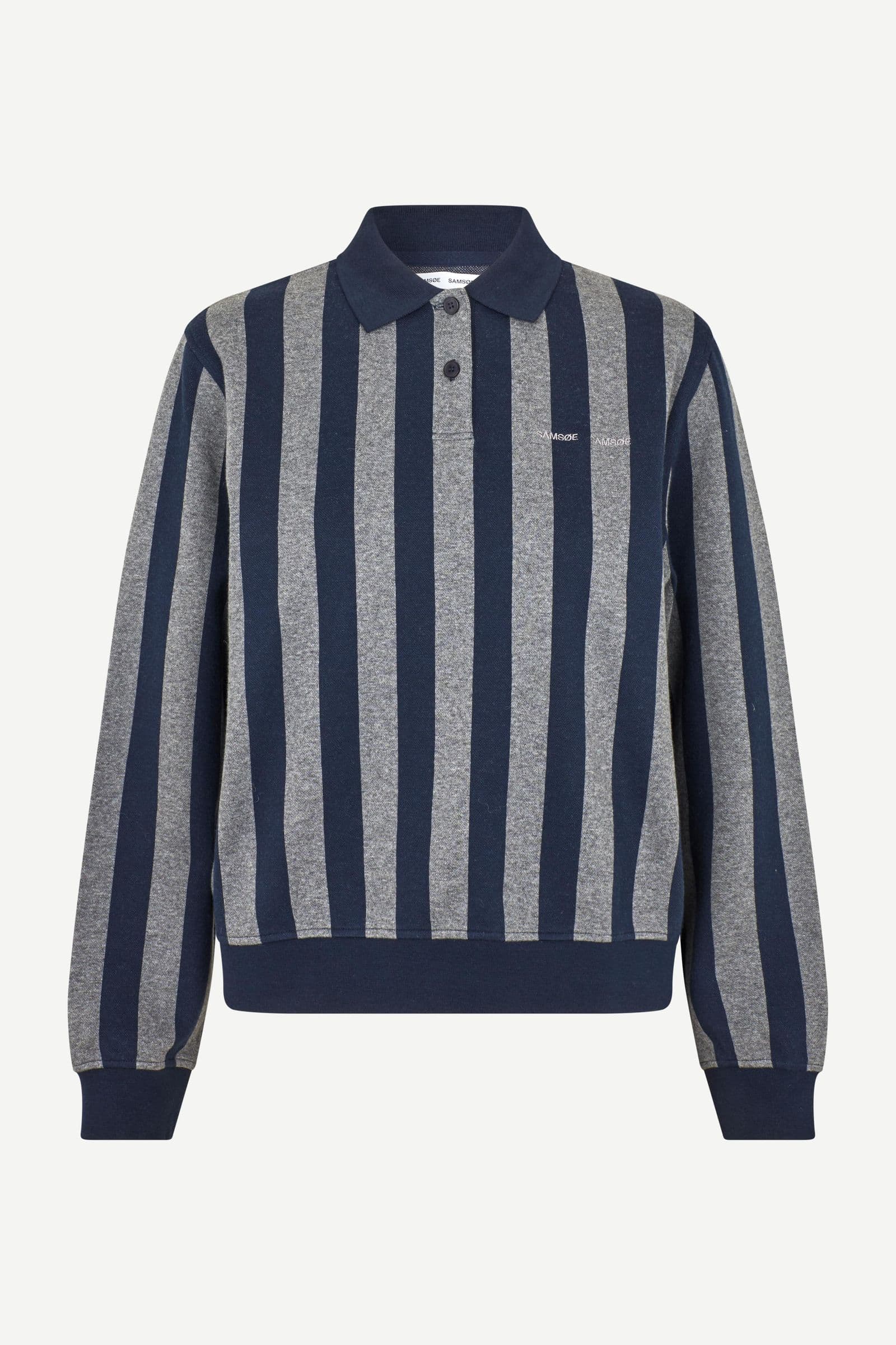 Sadory ls polo 15512 Grey Mel Salute St.