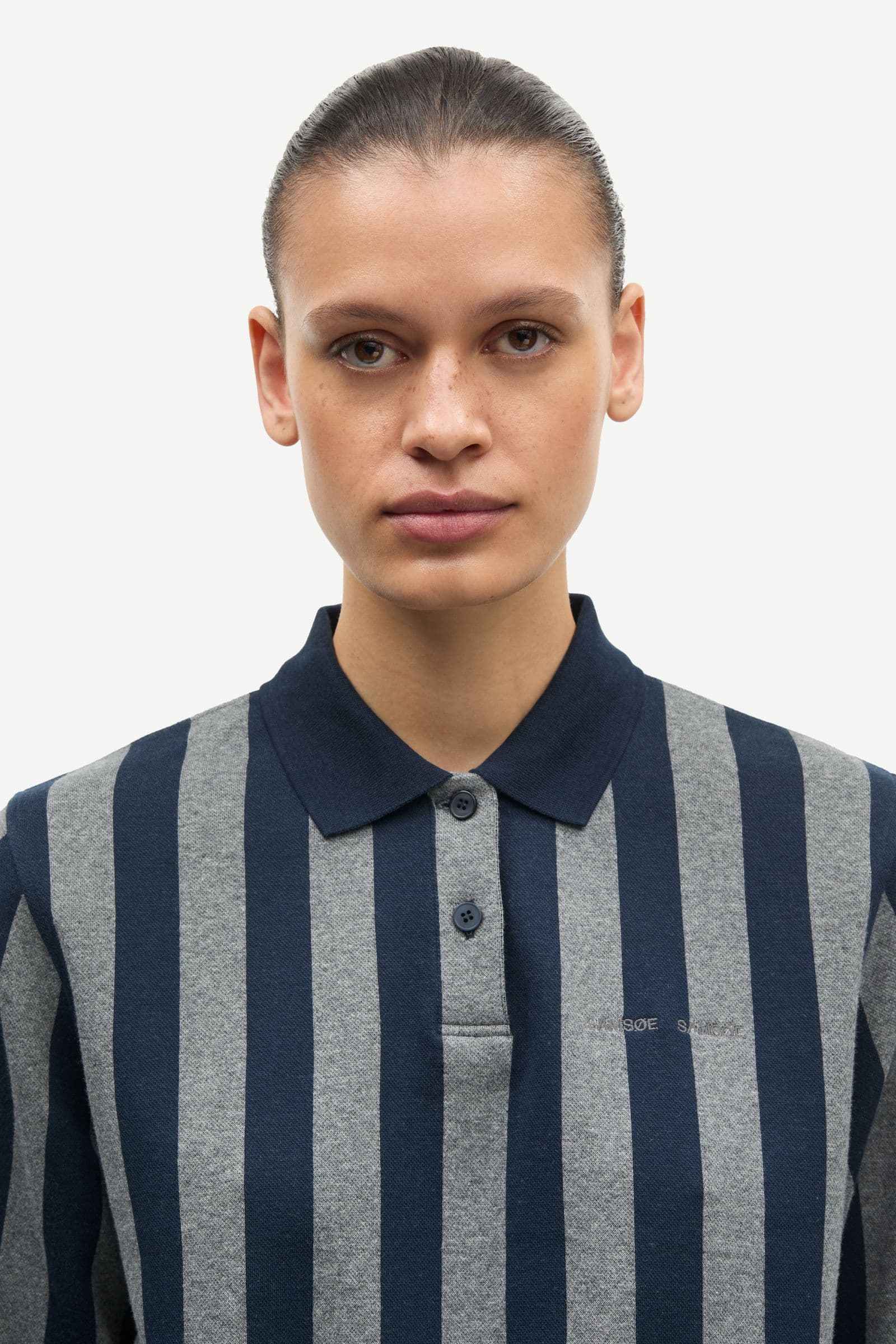 Sadory ls polo 15512 Grey Mel Salute St.