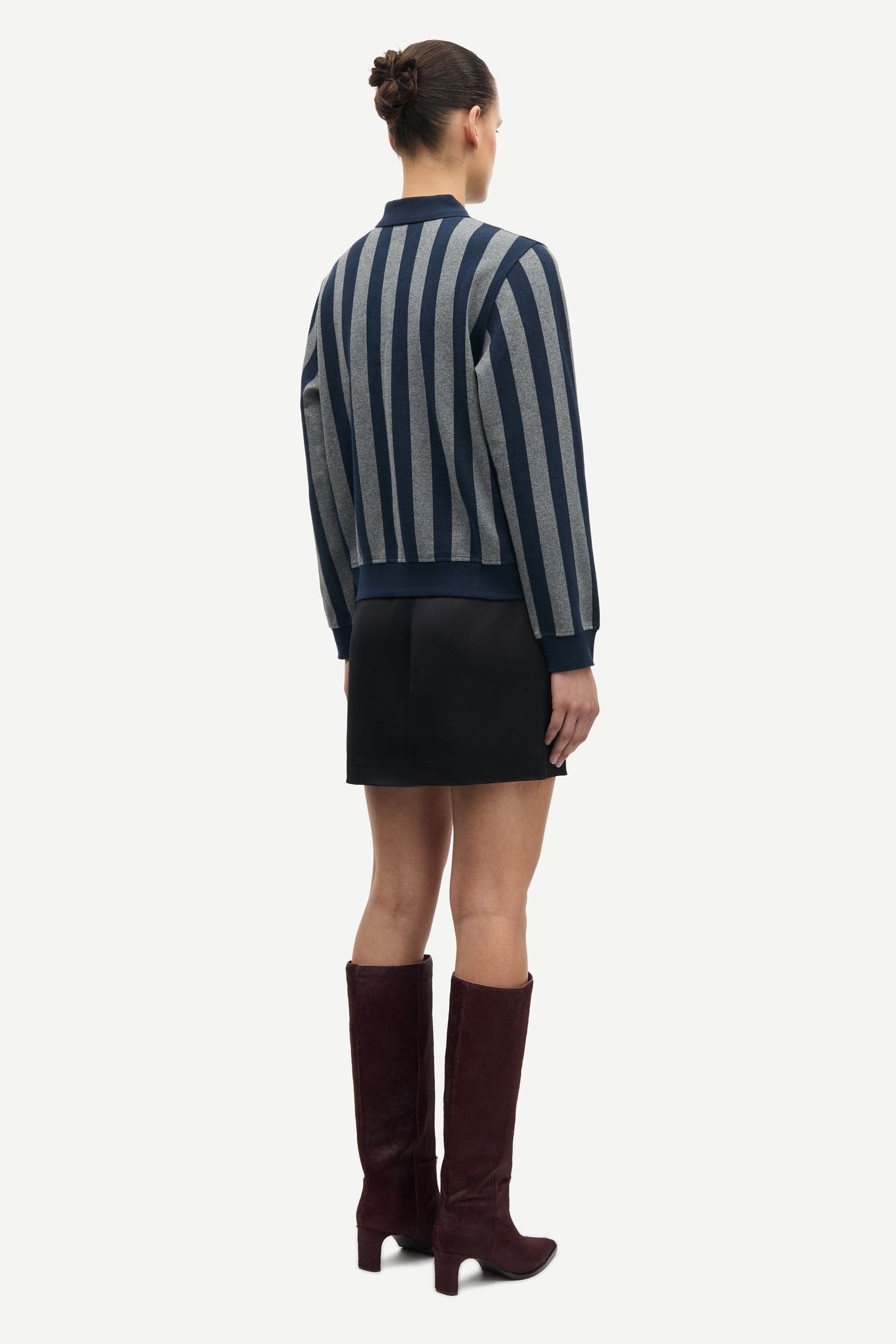 Sadory ls polo 15512 Grey Mel Salute St.