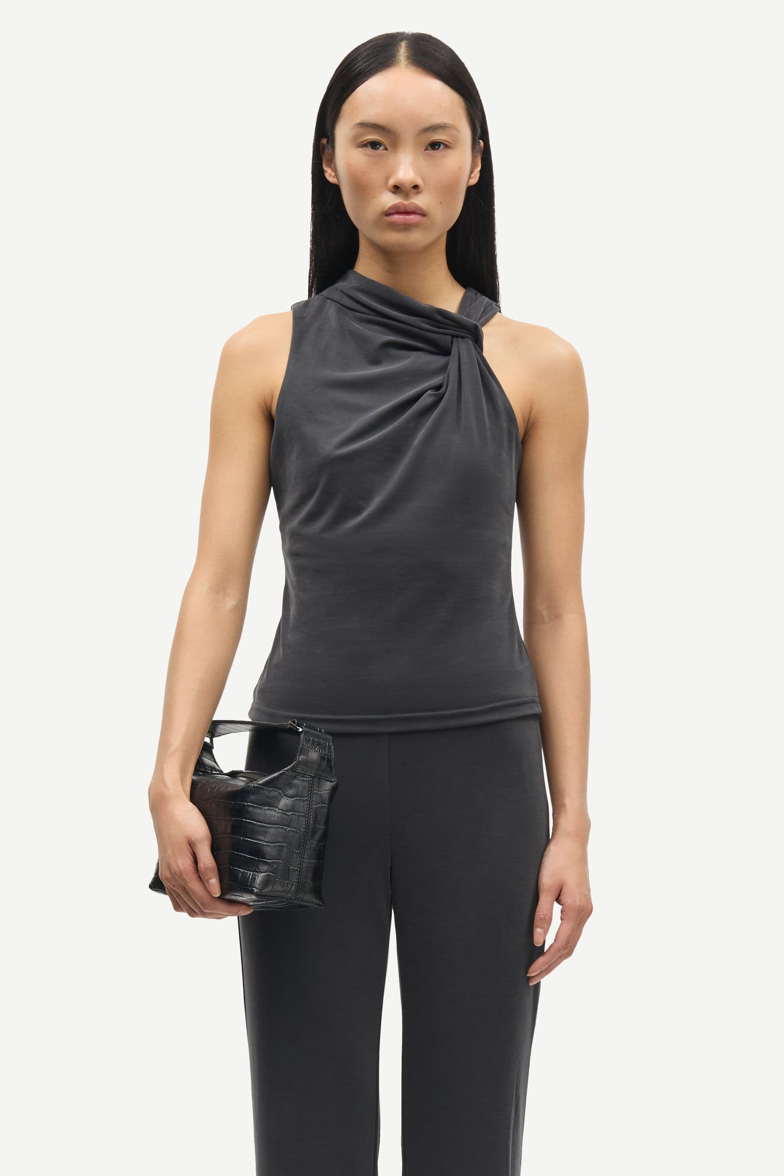 Sasusy top 15641 Black