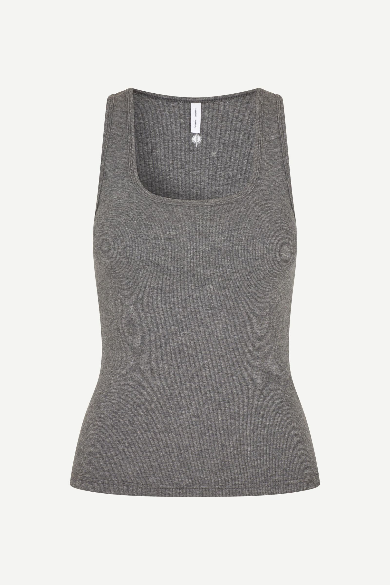 Saamanza tank top 7542 Mid Grey Mel.