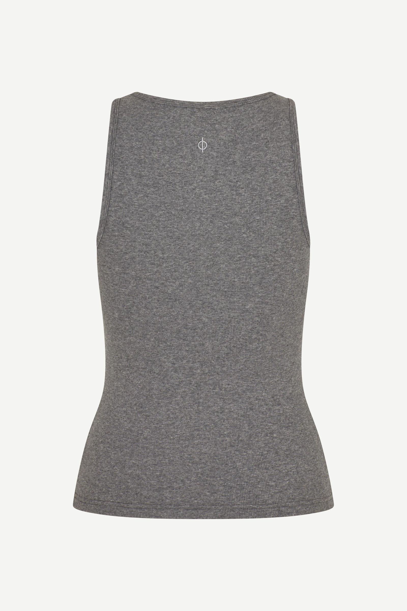 Saamanza tank top 7542 Mid Grey Mel.