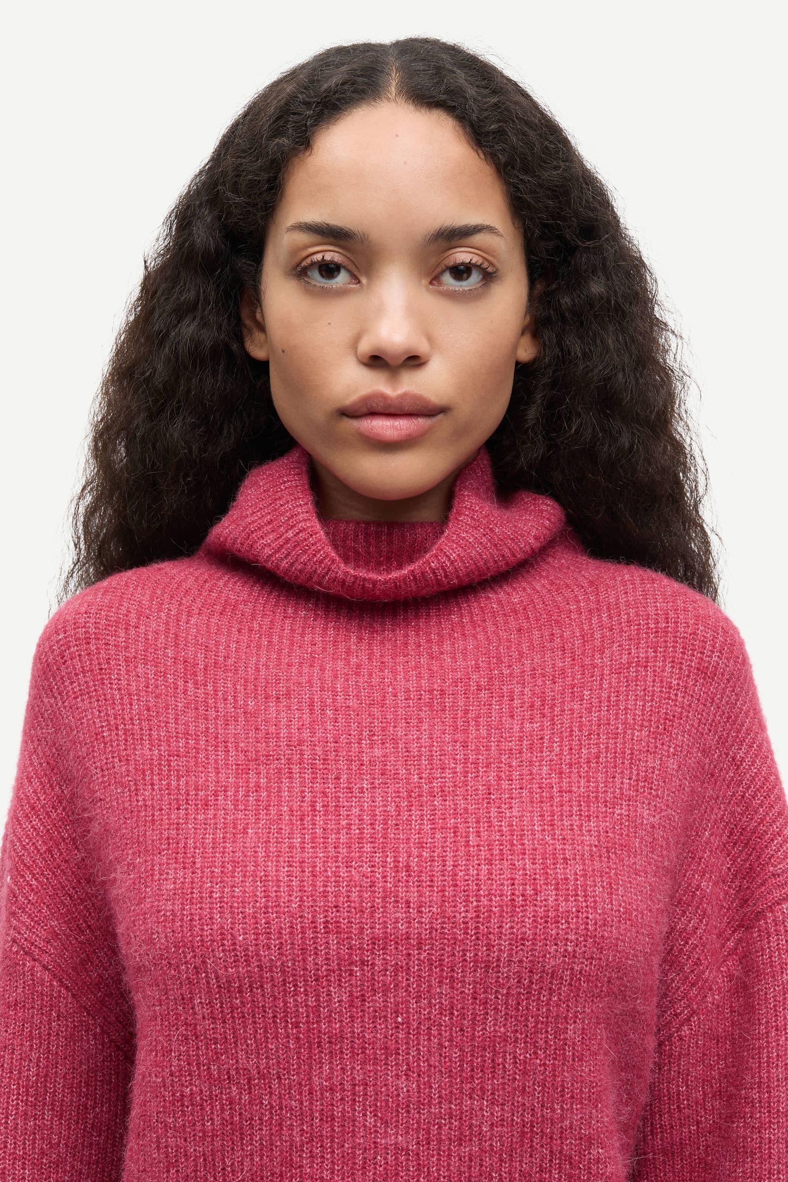 Sanoris turtleneck 7355 Earth Red