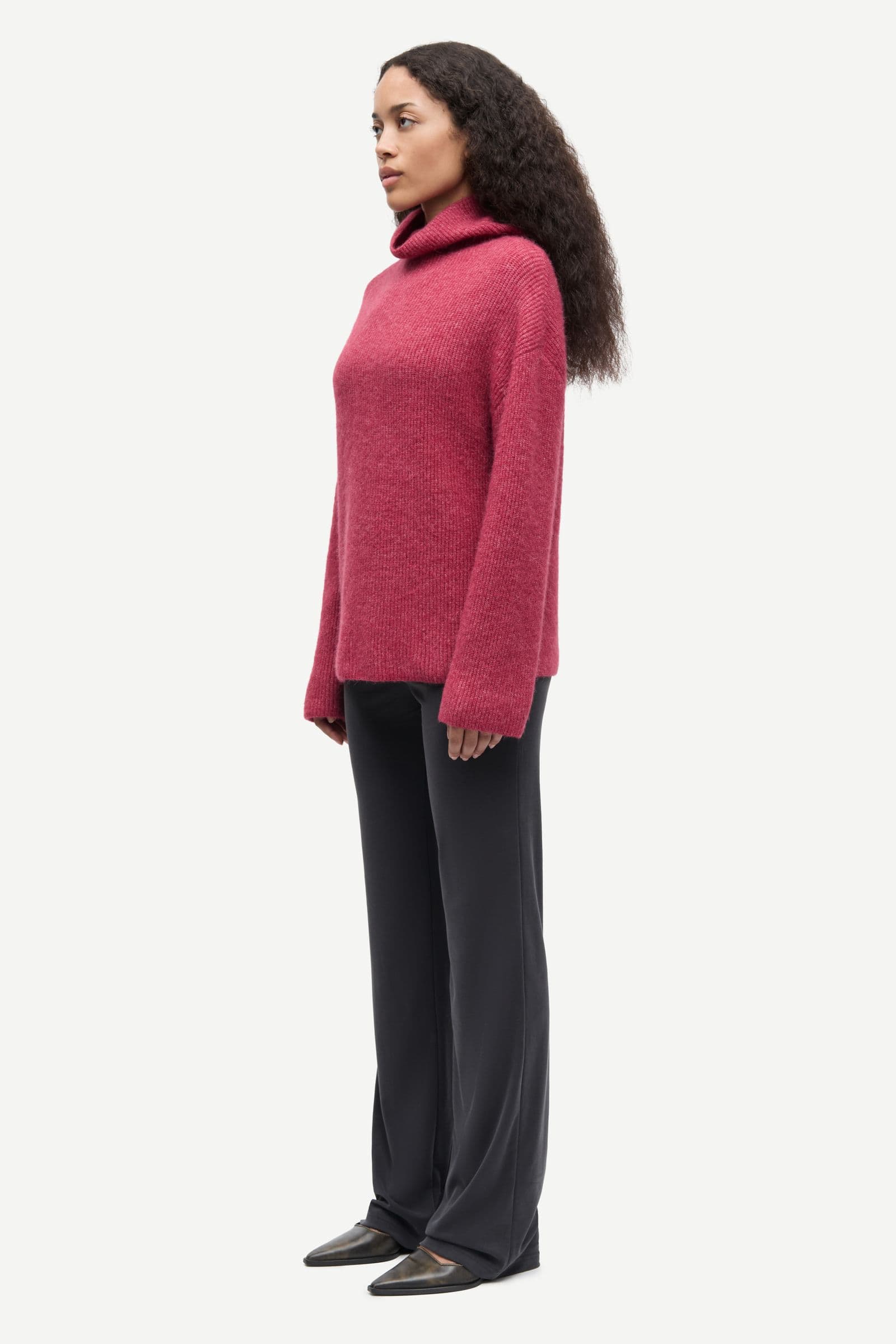 Sanoris turtleneck 7355 Earth Red