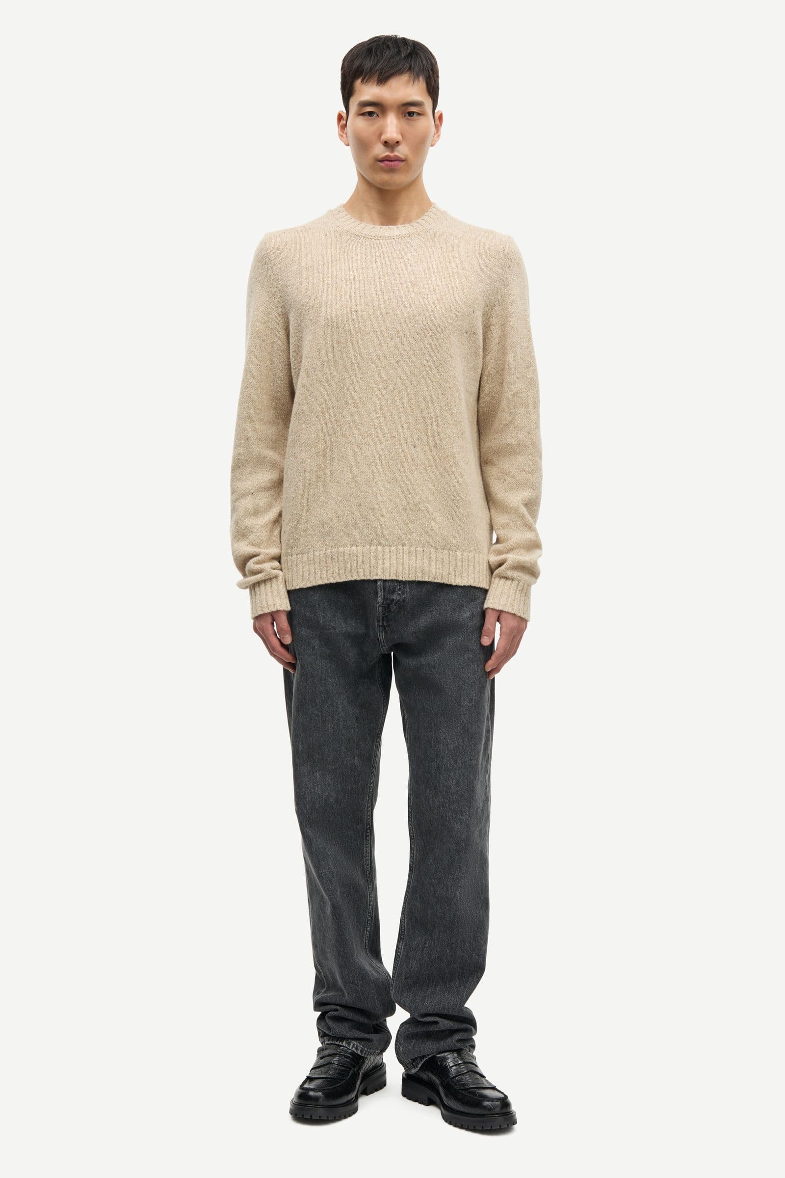 Saeddie jeans 15590 Grey cloud