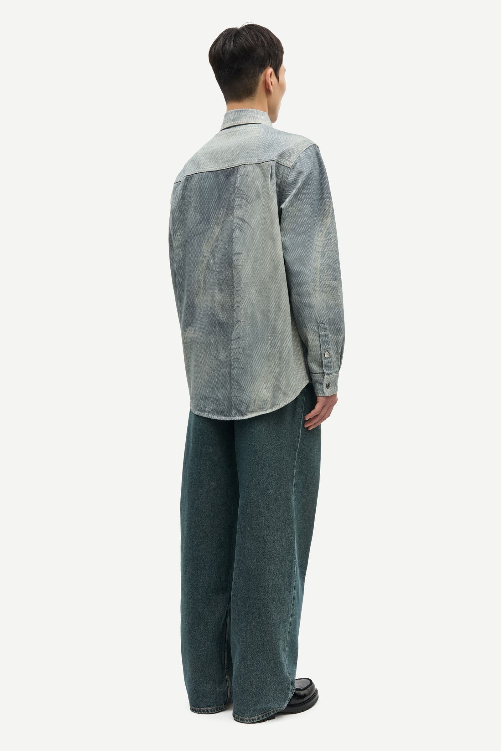 Sadamon shirt 15620 Textile Blue