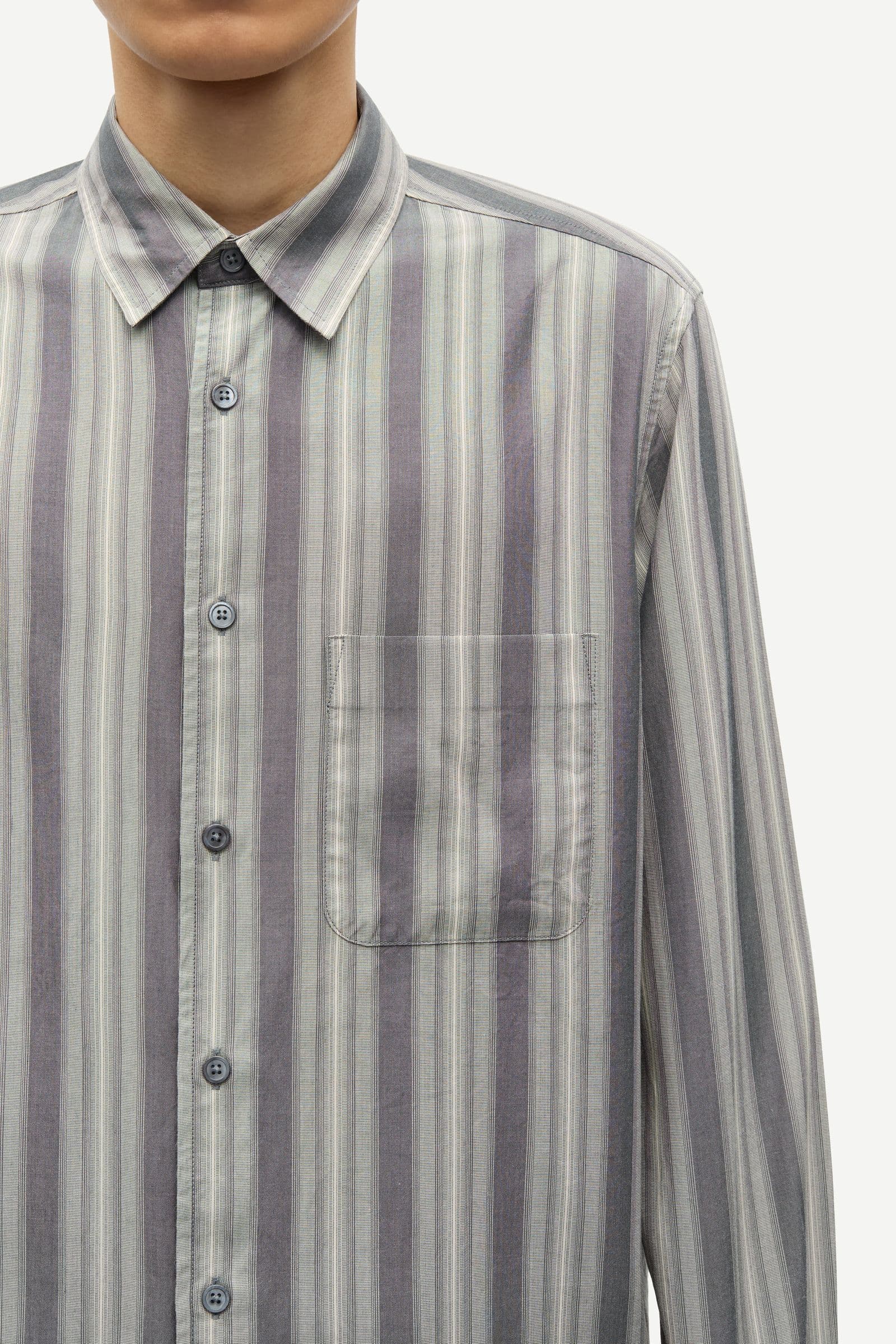Saryan J shirt 15707 Ombre gray St.