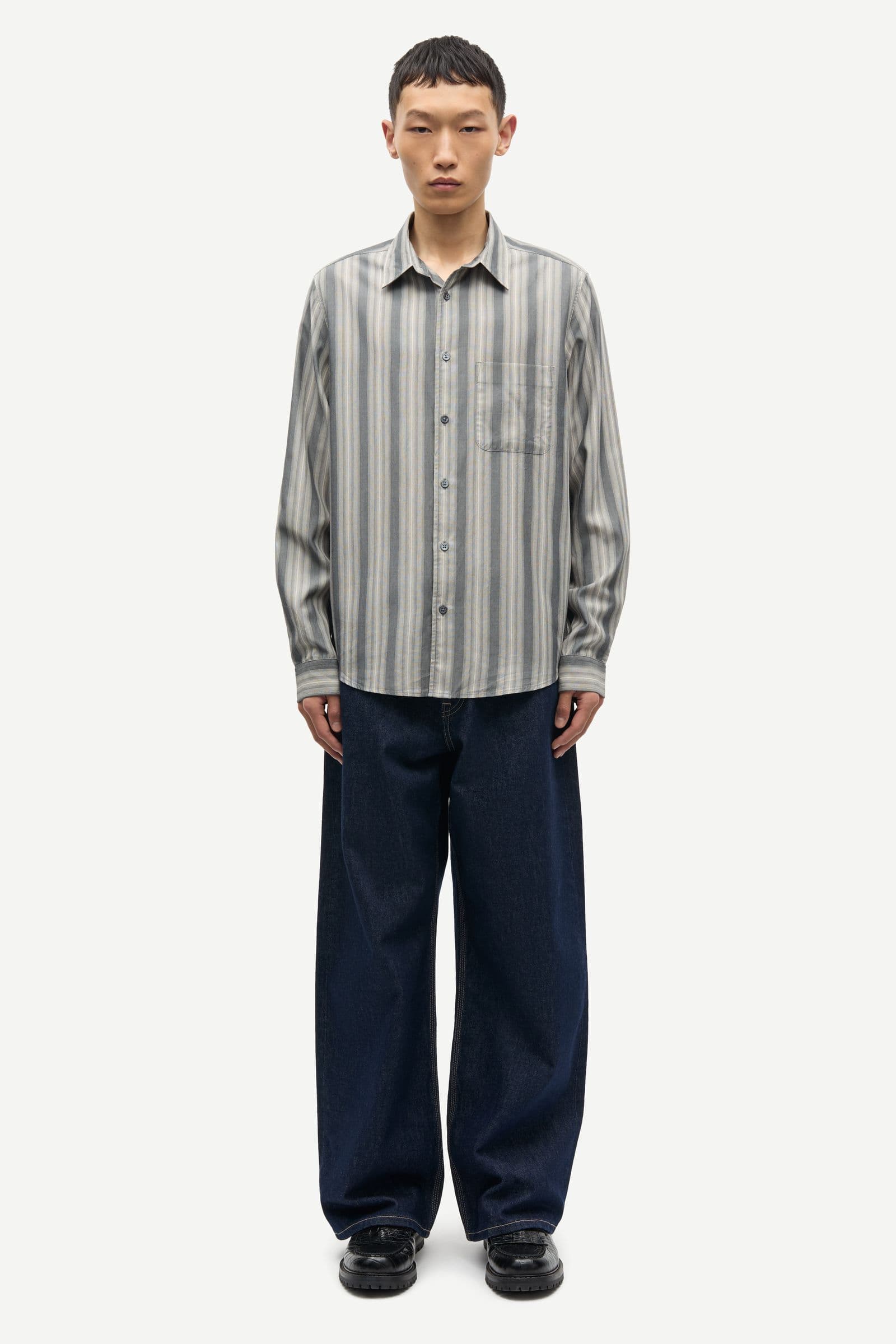 Saryan J shirt 15707 Ombre gray St.