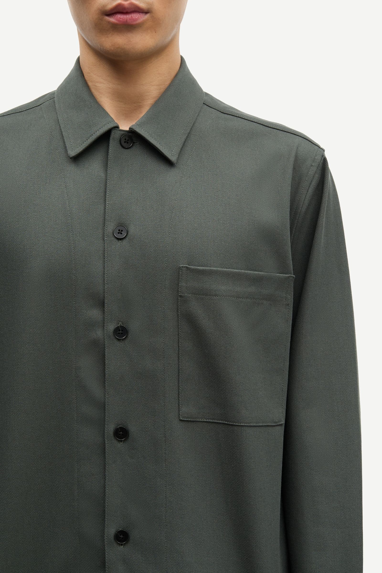 Sadamon GO overshirt 15845 Dark Evergreen