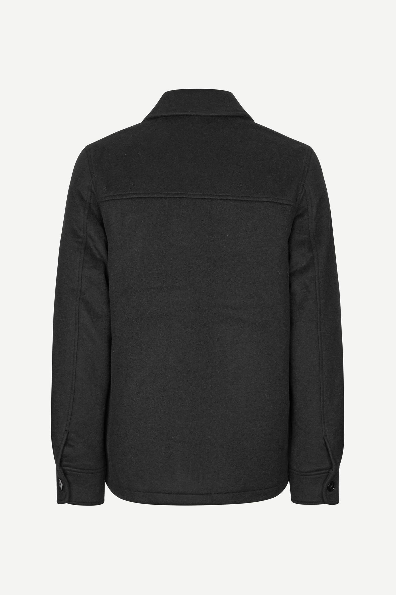 Sapally z shirt jacket 14883 Black