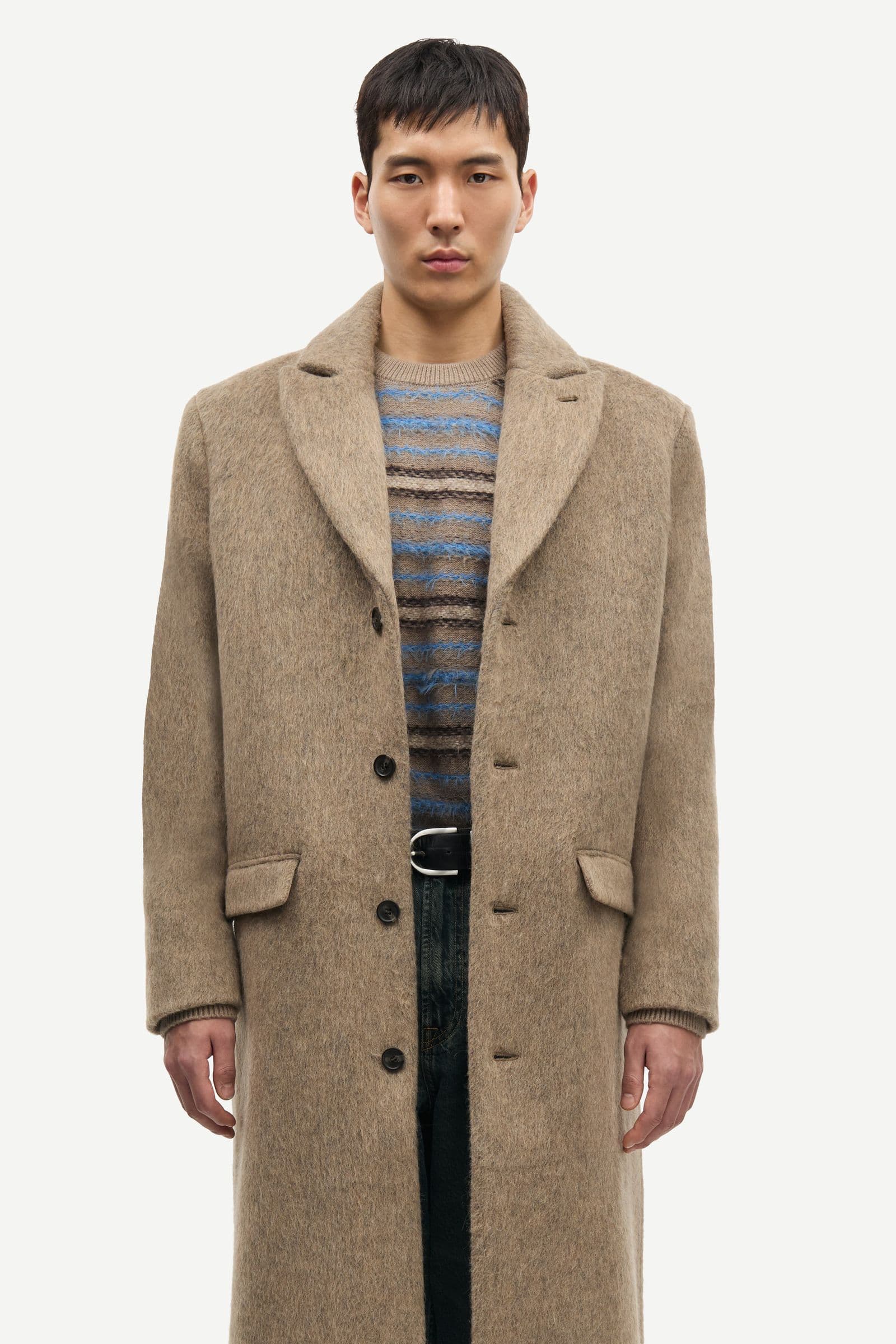 Samatthew coat 15822 Pale fossil mel.