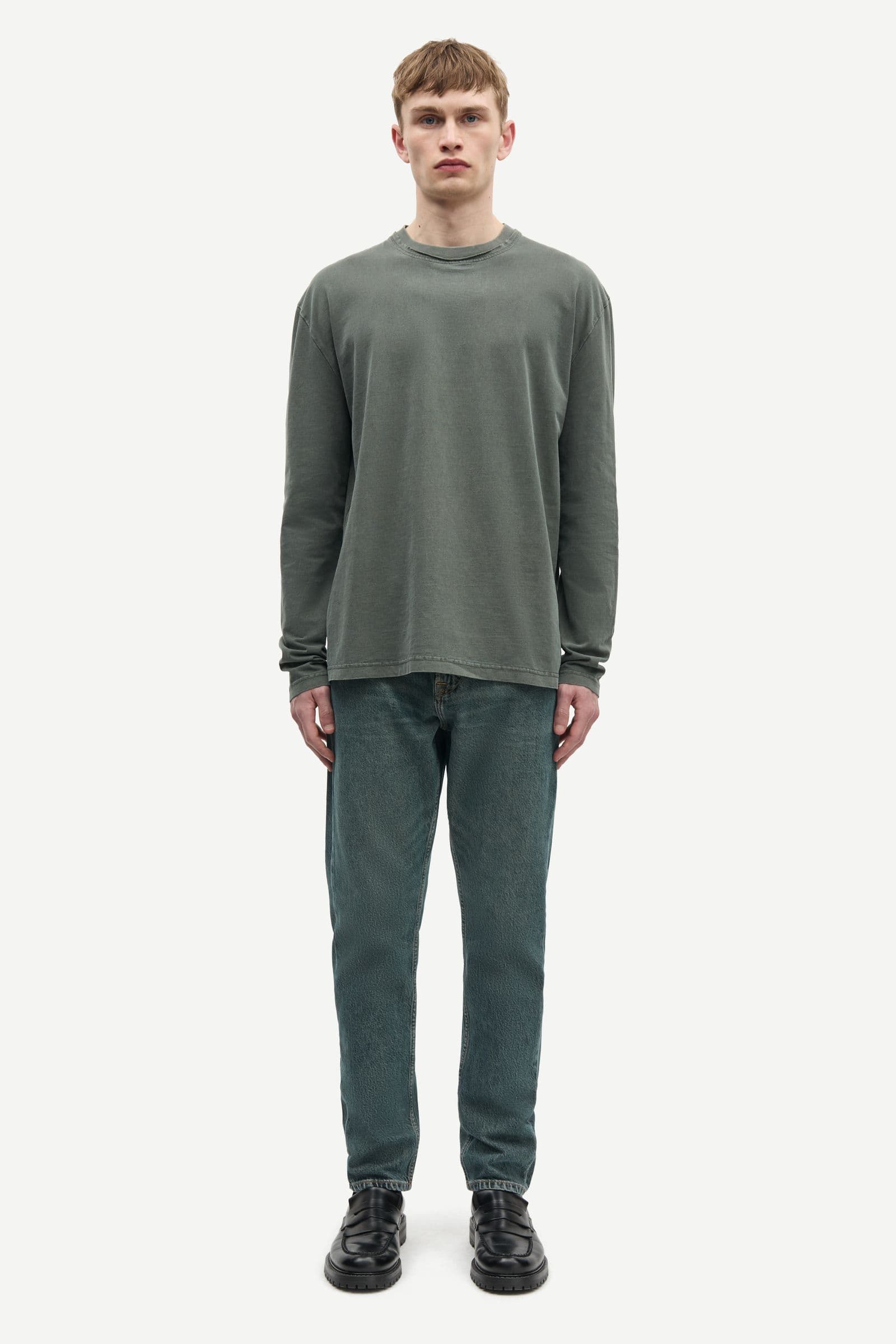 Saed t-shirt LS 15489 Dark Evergreen