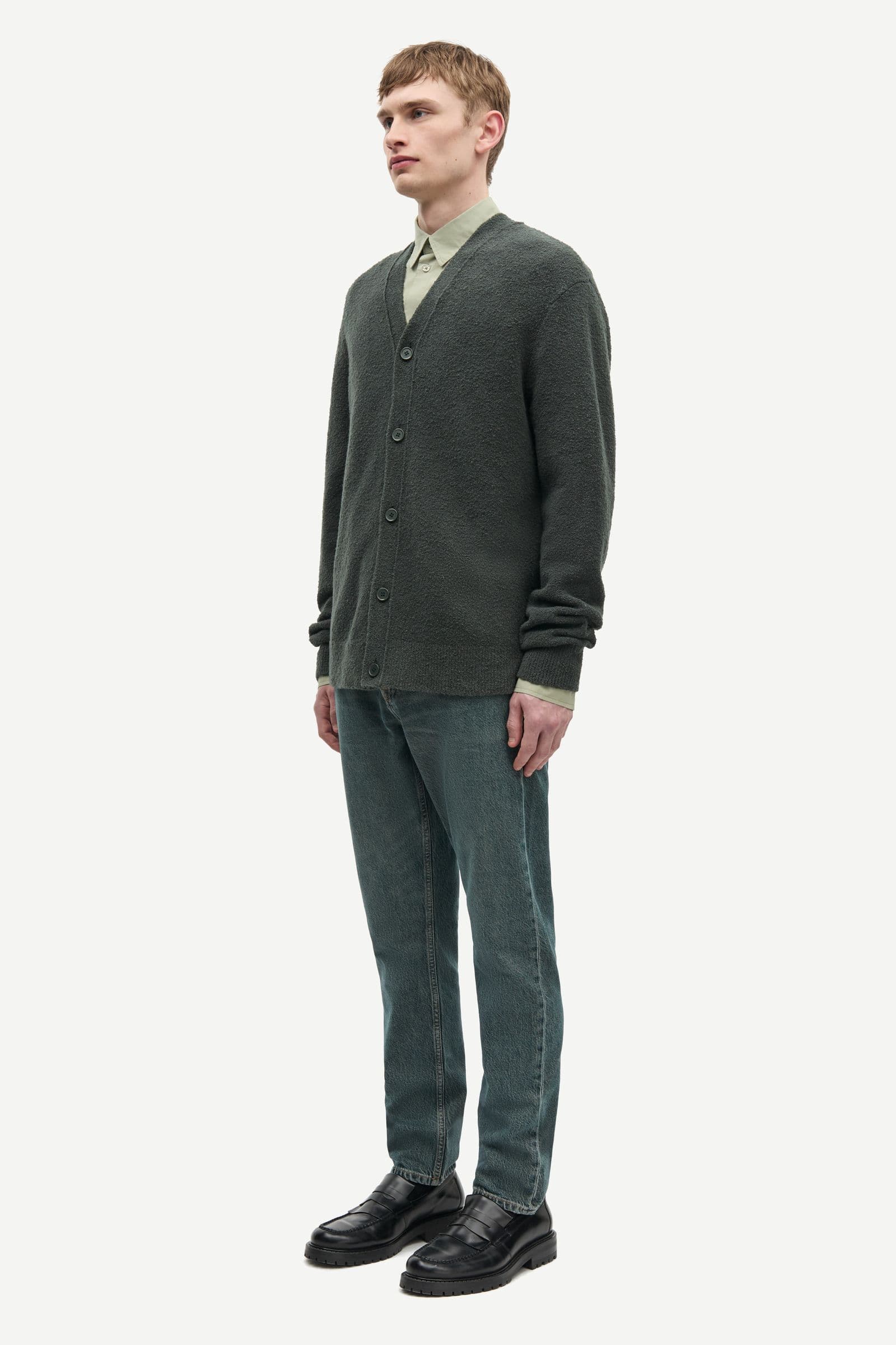 Sanino cardigan 15179 Dark Evergreen