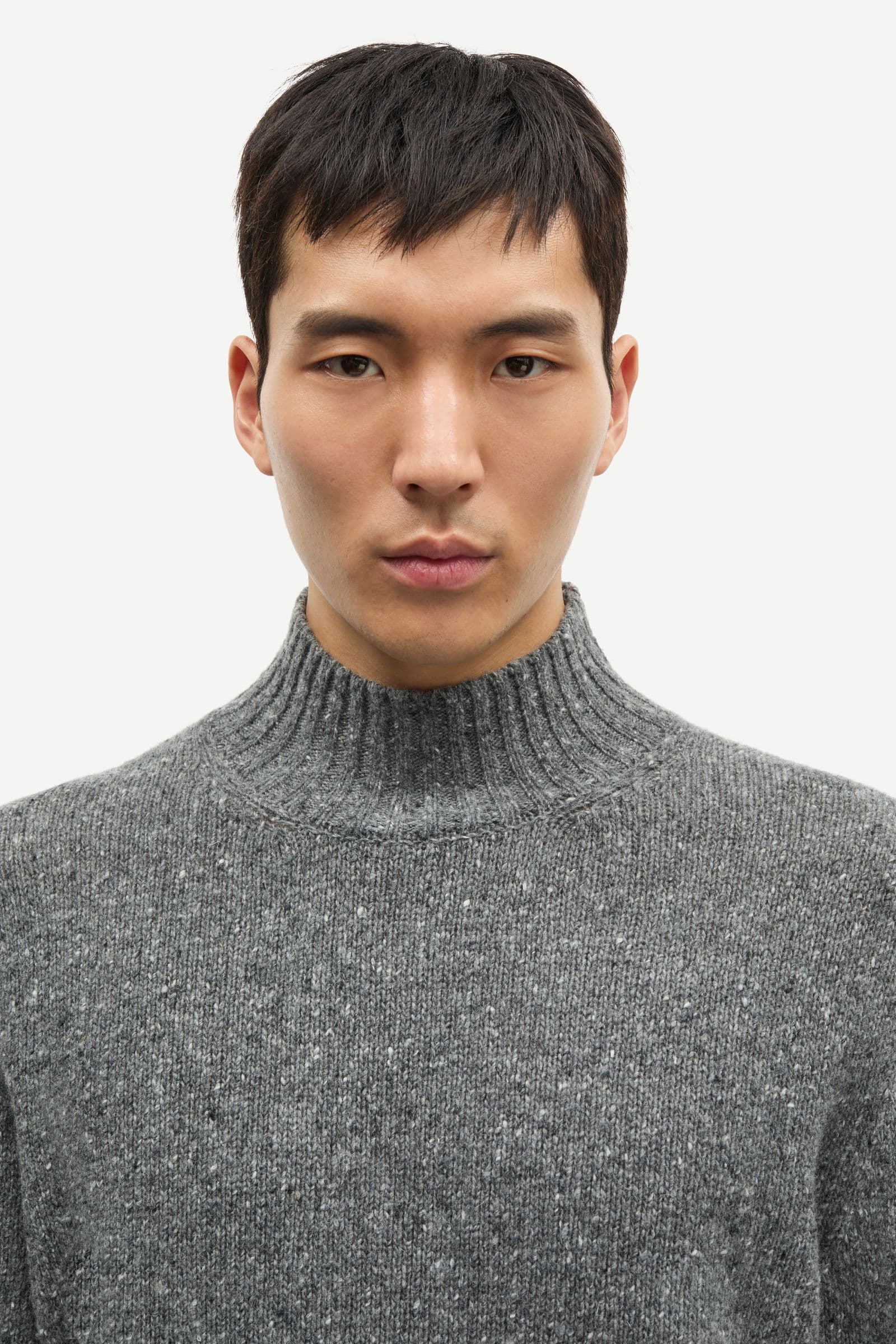 Sanataniel turtleneck 15724 Dark Grey Mel.