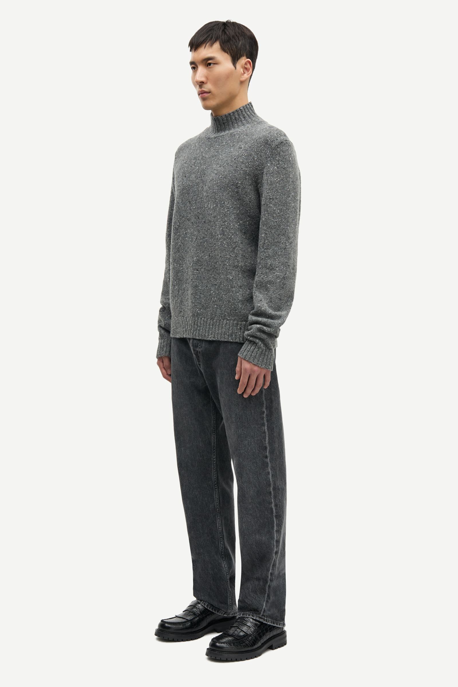 Sanataniel turtleneck 15724 Dark Grey Mel.