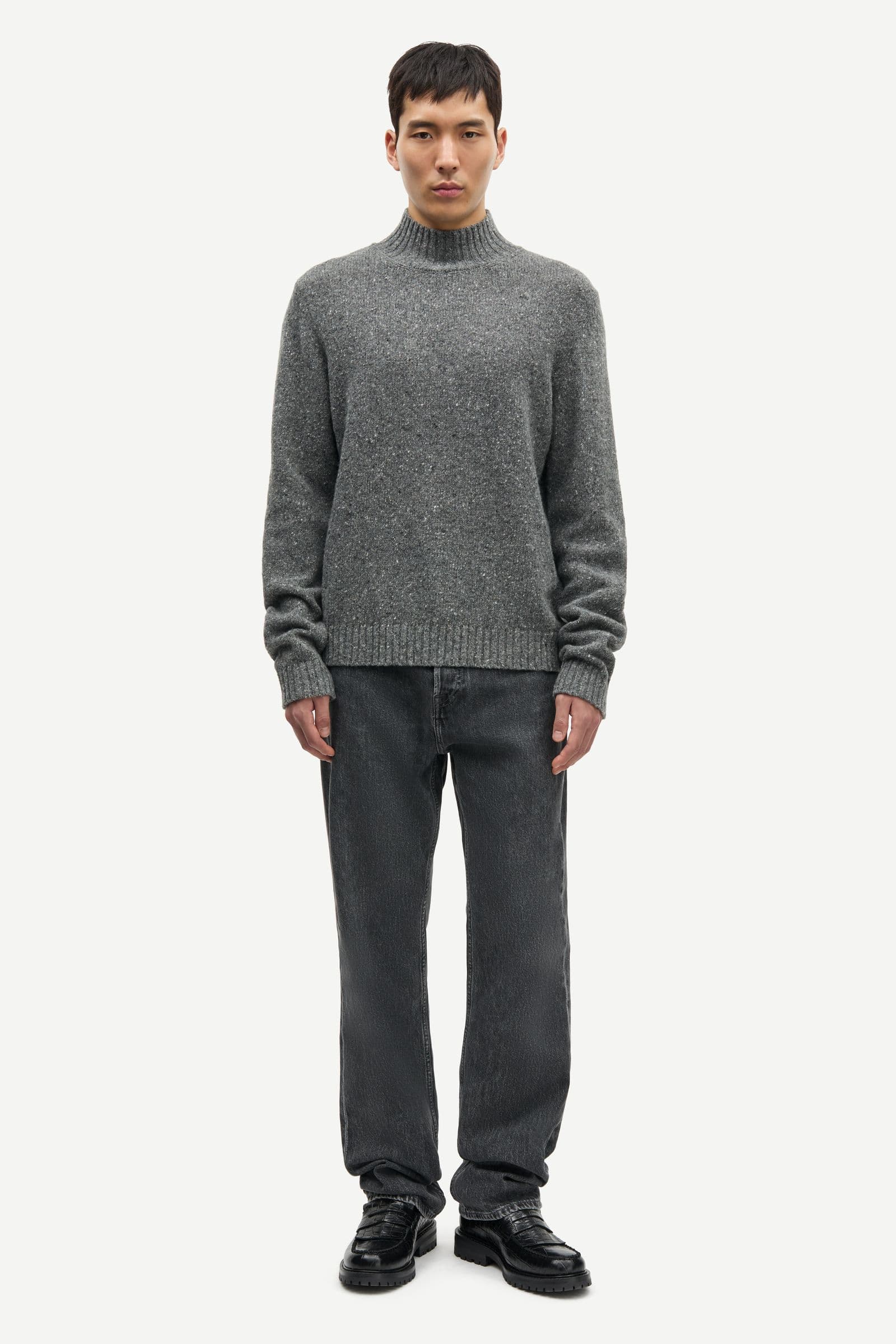 Sanataniel turtleneck 15724 Dark Grey Mel.