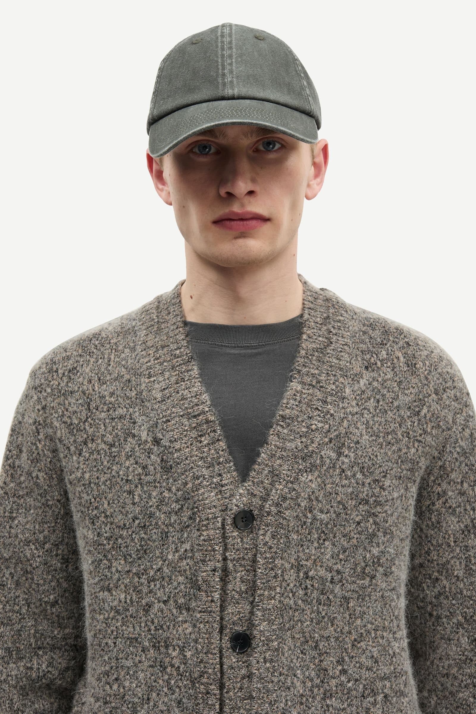 Safloyd cardigan 15827 Fossil Mel.