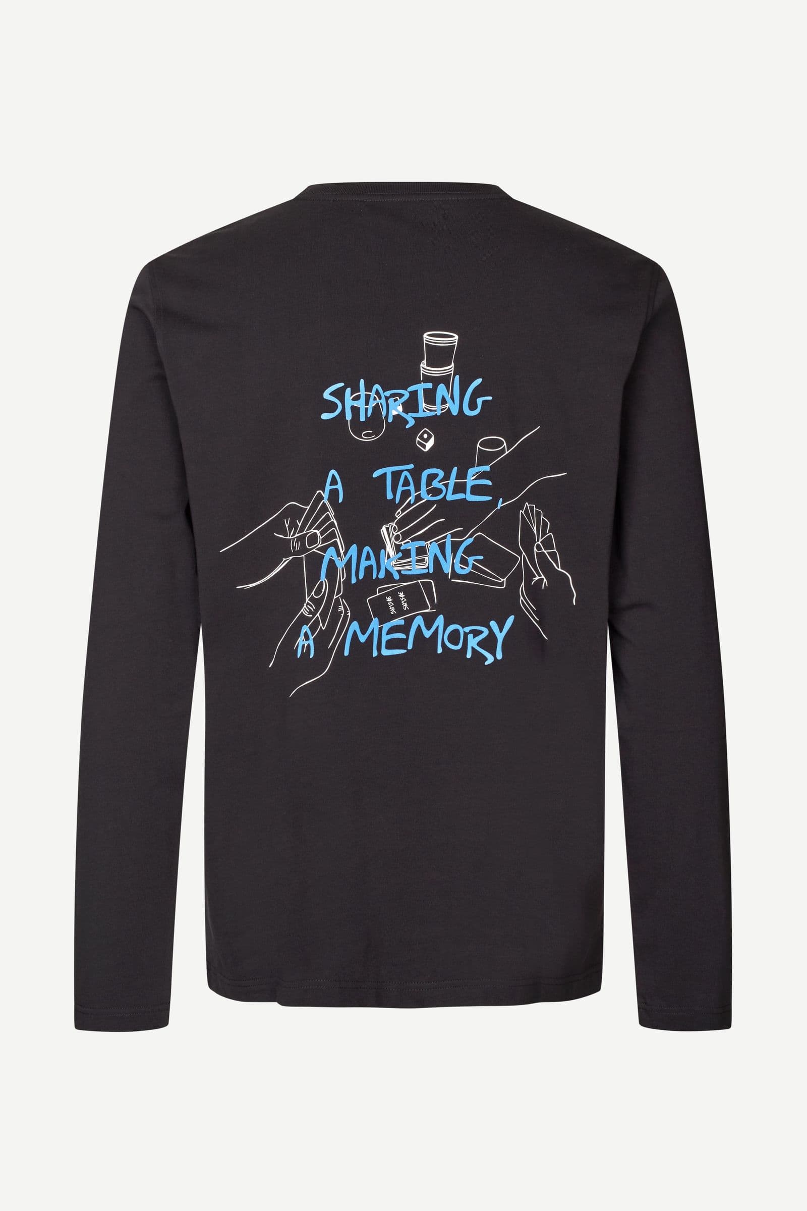 Sacards t-shirt ls 11725 Black cards