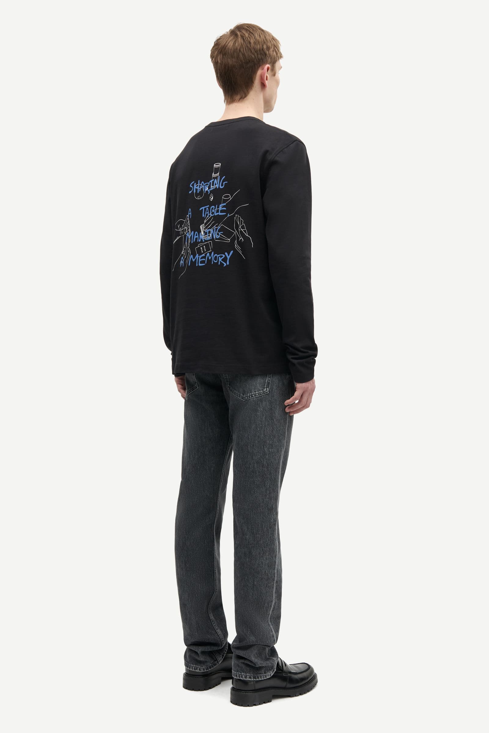 Sacards t-shirt ls 11725 Black cards