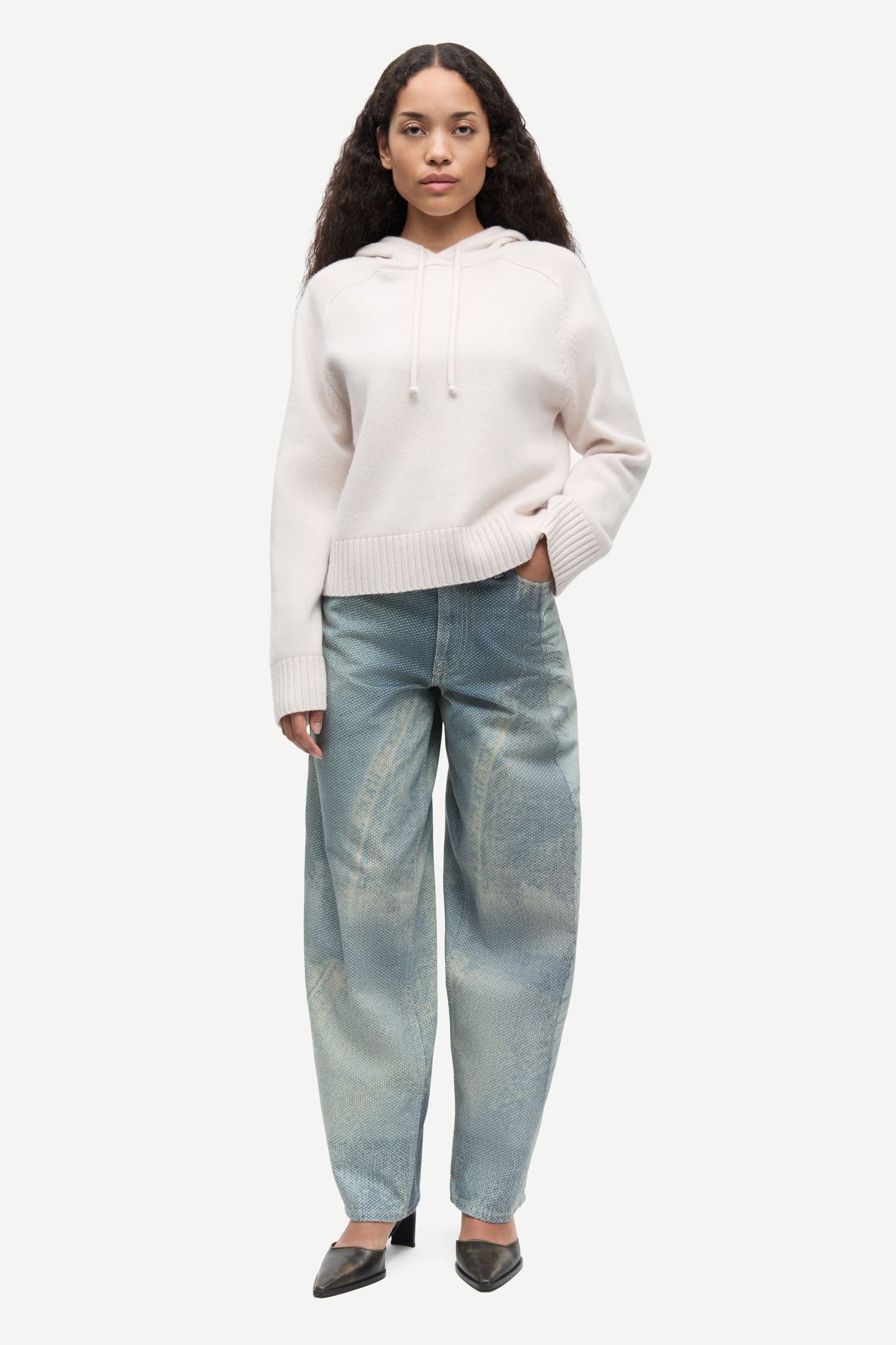 Satilly hoodie 15826 Pumice Stone