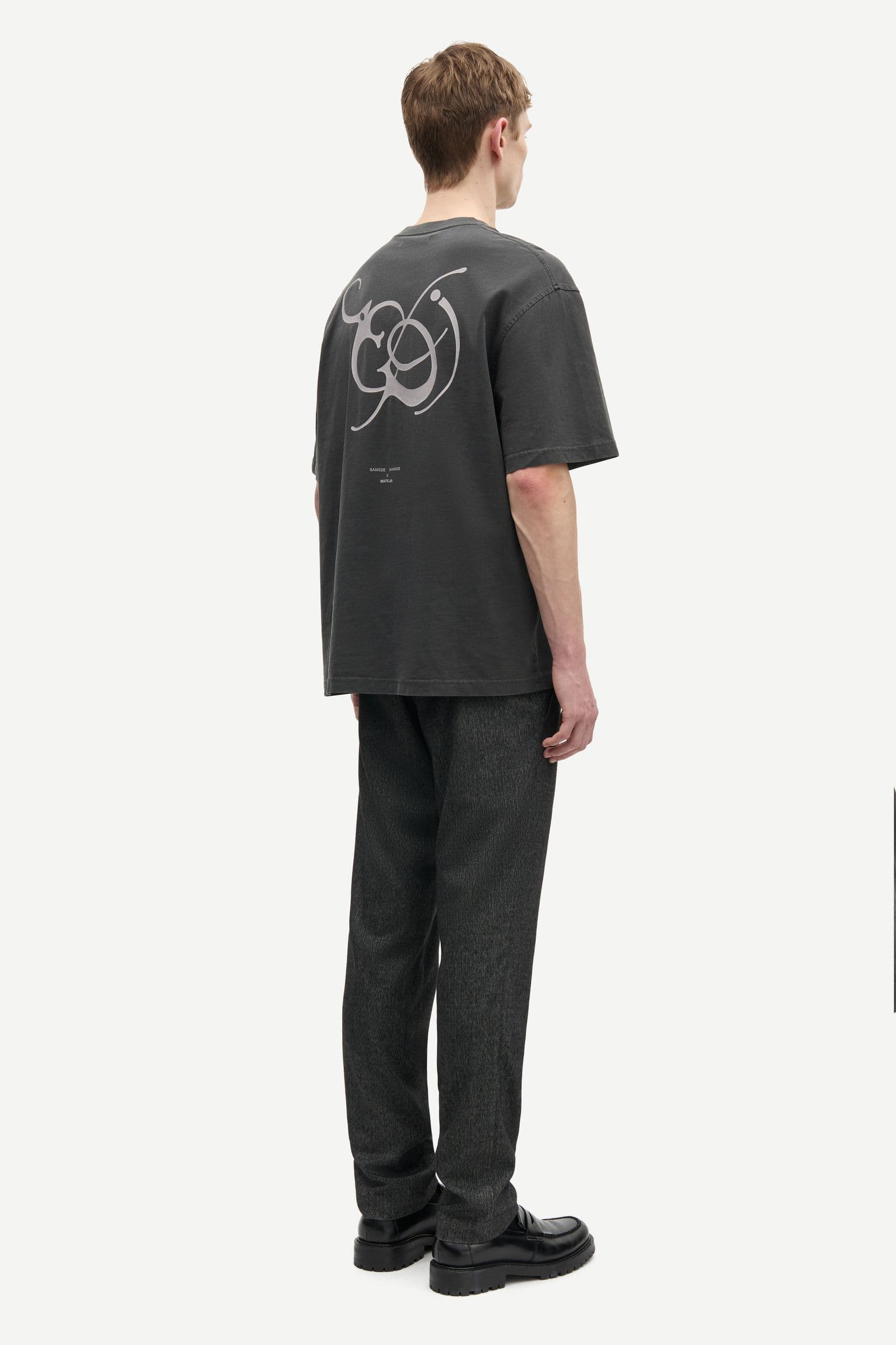 Saragnar t-shirt 15489 Black script