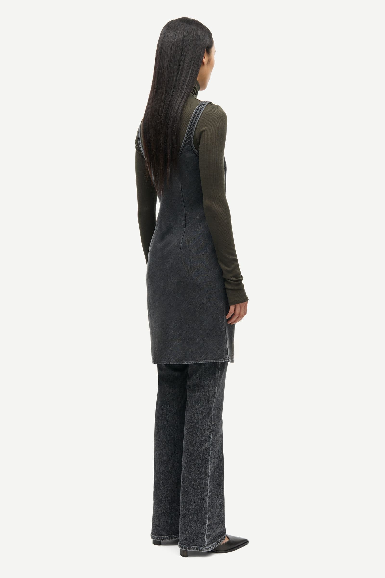 Sasunna short dress 15645 Grey cloud