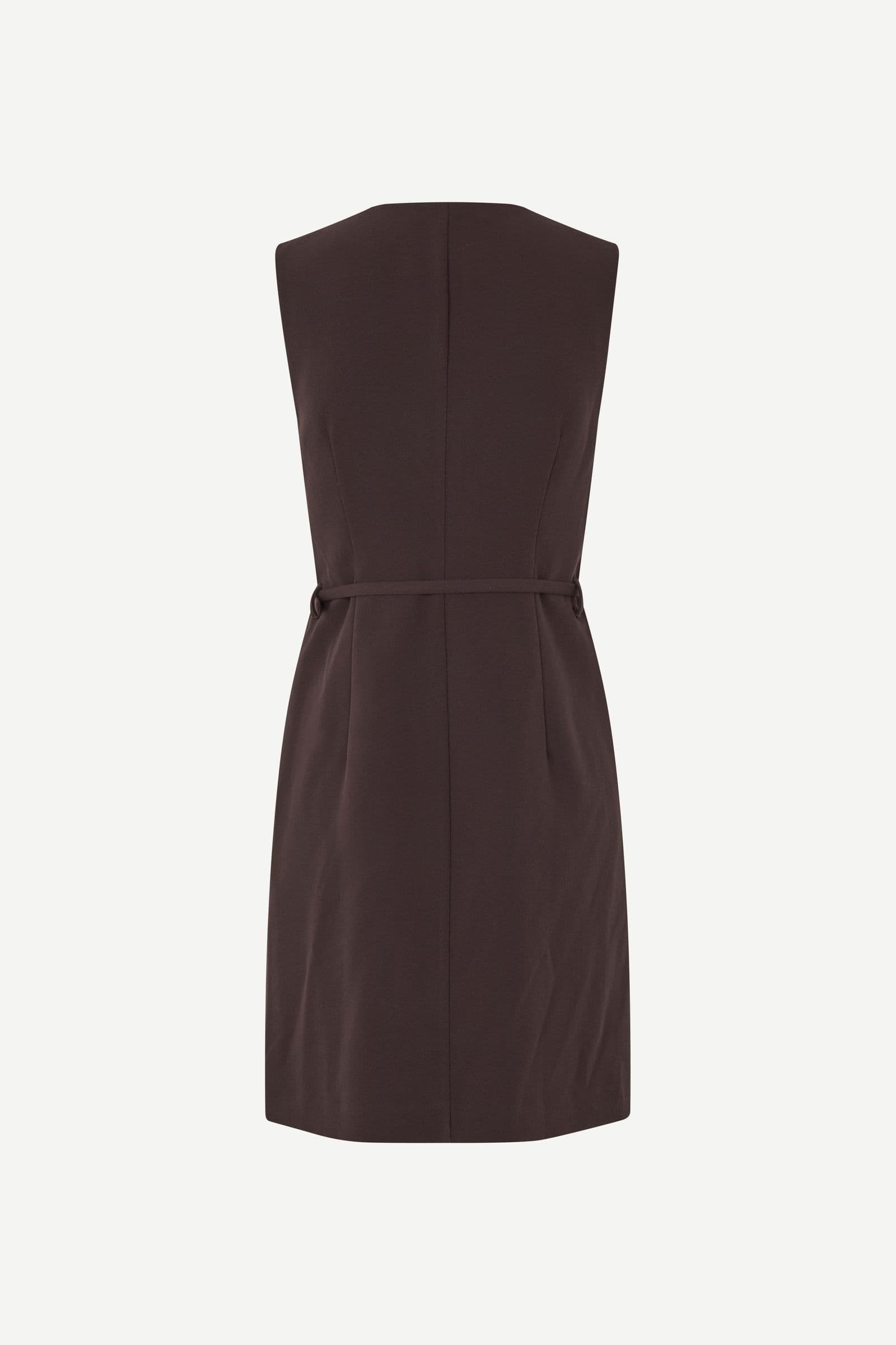 Saruma short dress 15790 Black Coffee