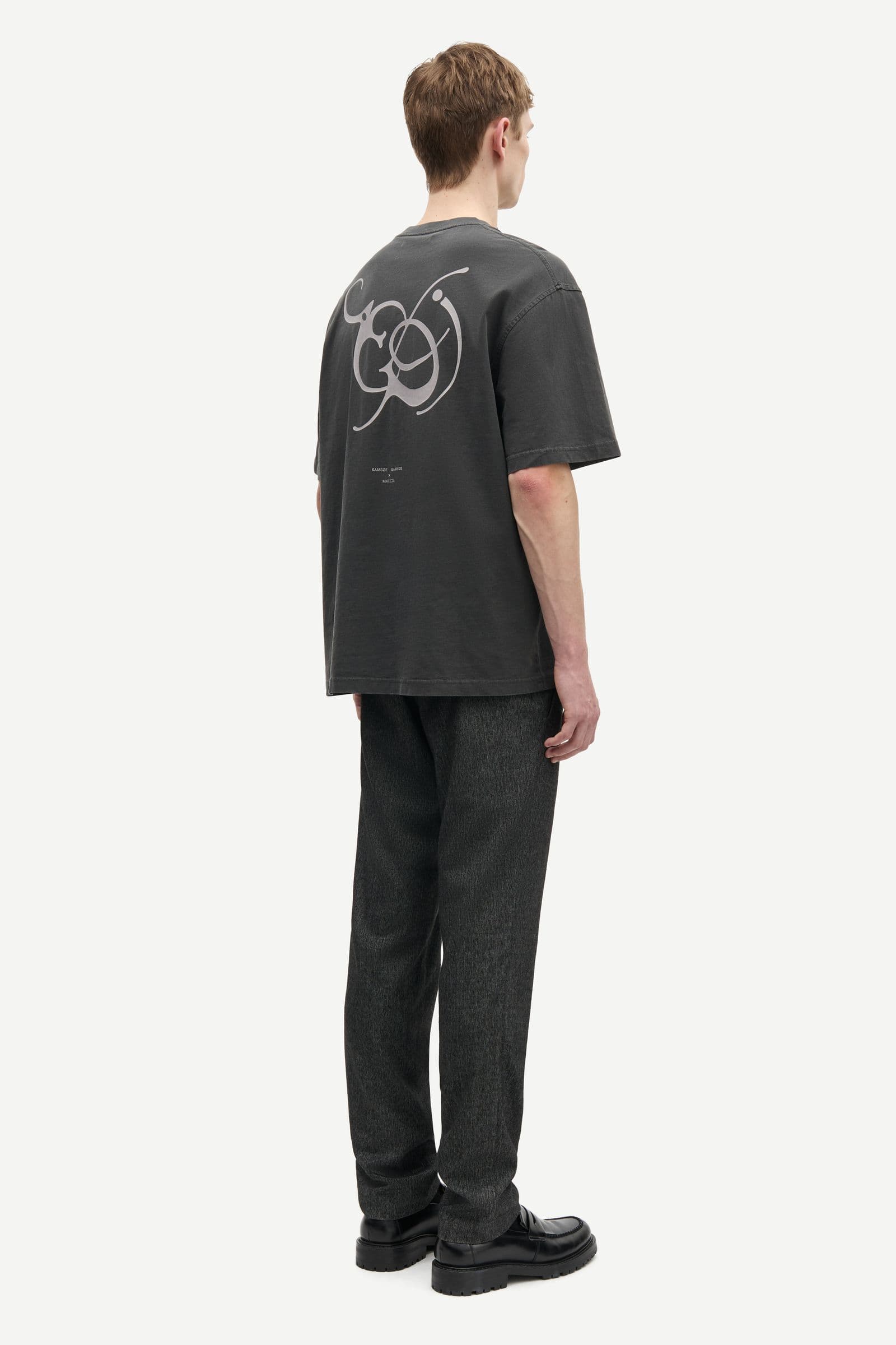 Satobias trousers 15887 Black Mel.