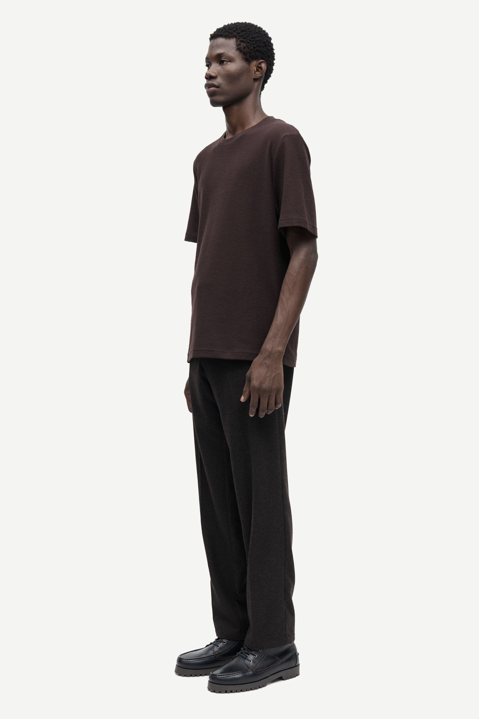 Sajohnny trousers 15860 Black Coffee Mel.