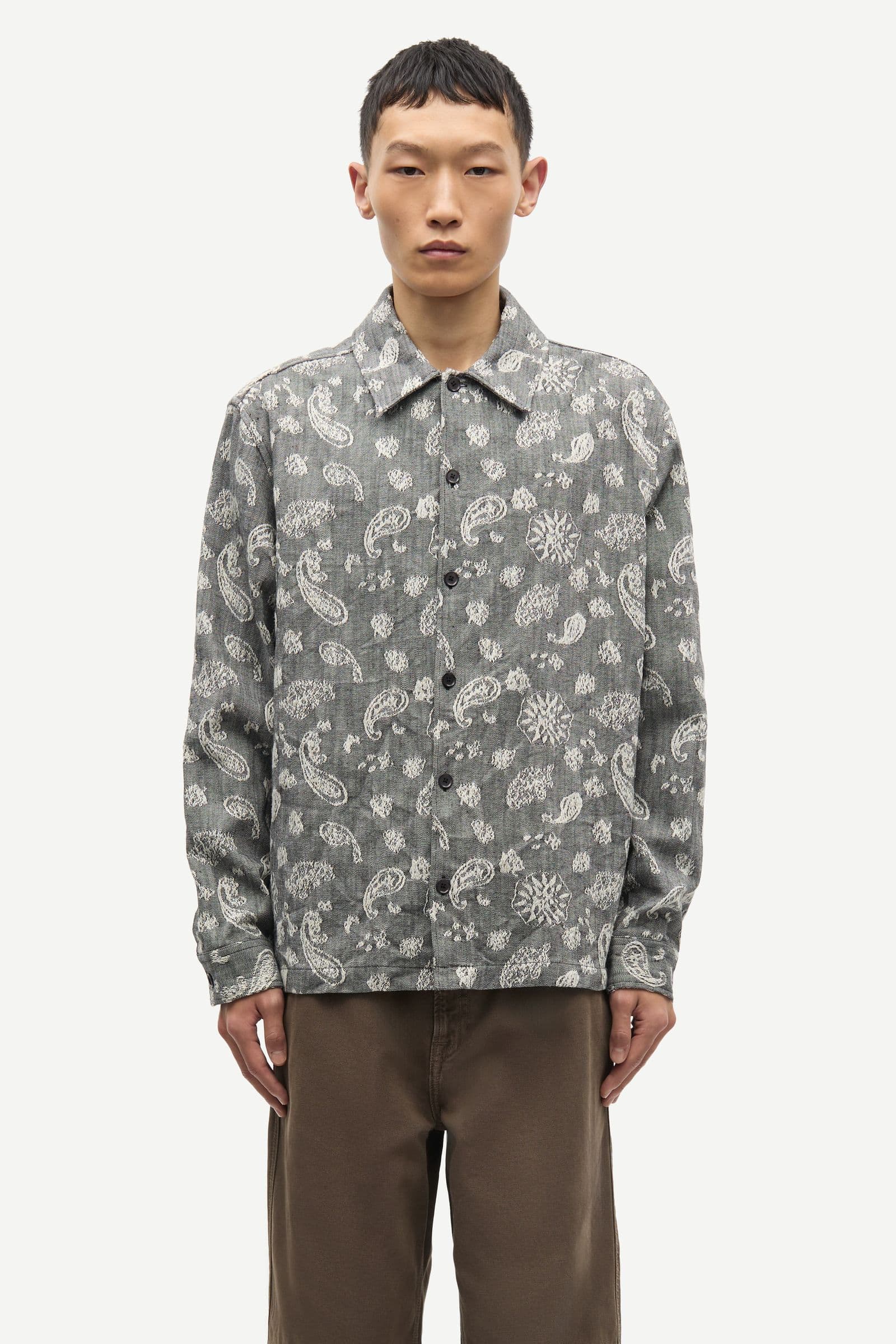 Sacastor X overshirt 15850 Dark Paisley