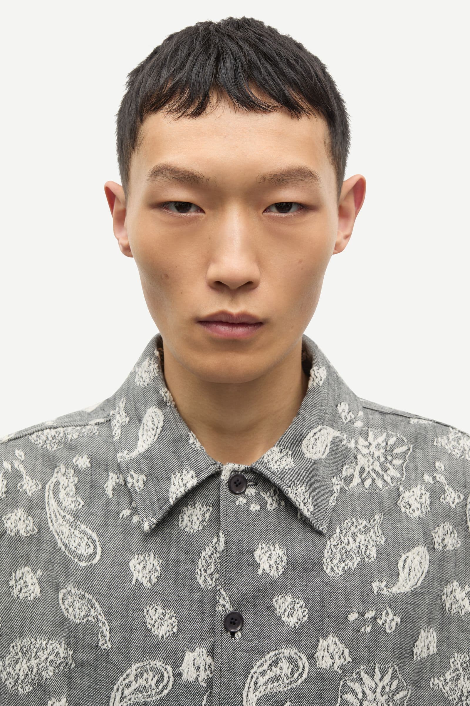 Sacastor X overshirt 15850 Dark Paisley