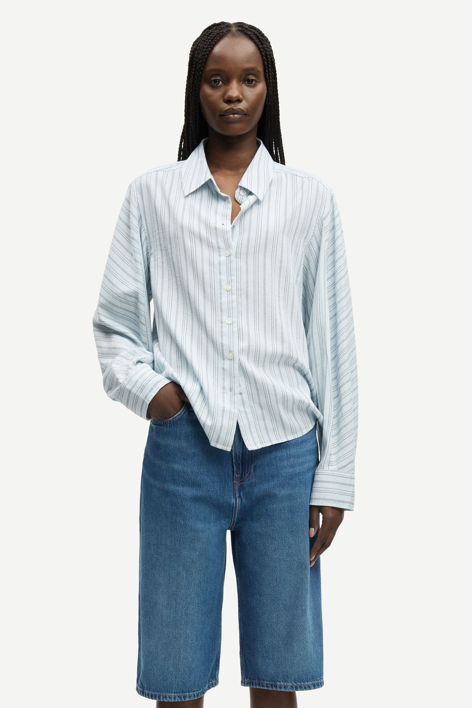 Sarebecca shorts 15893 Fluid denim