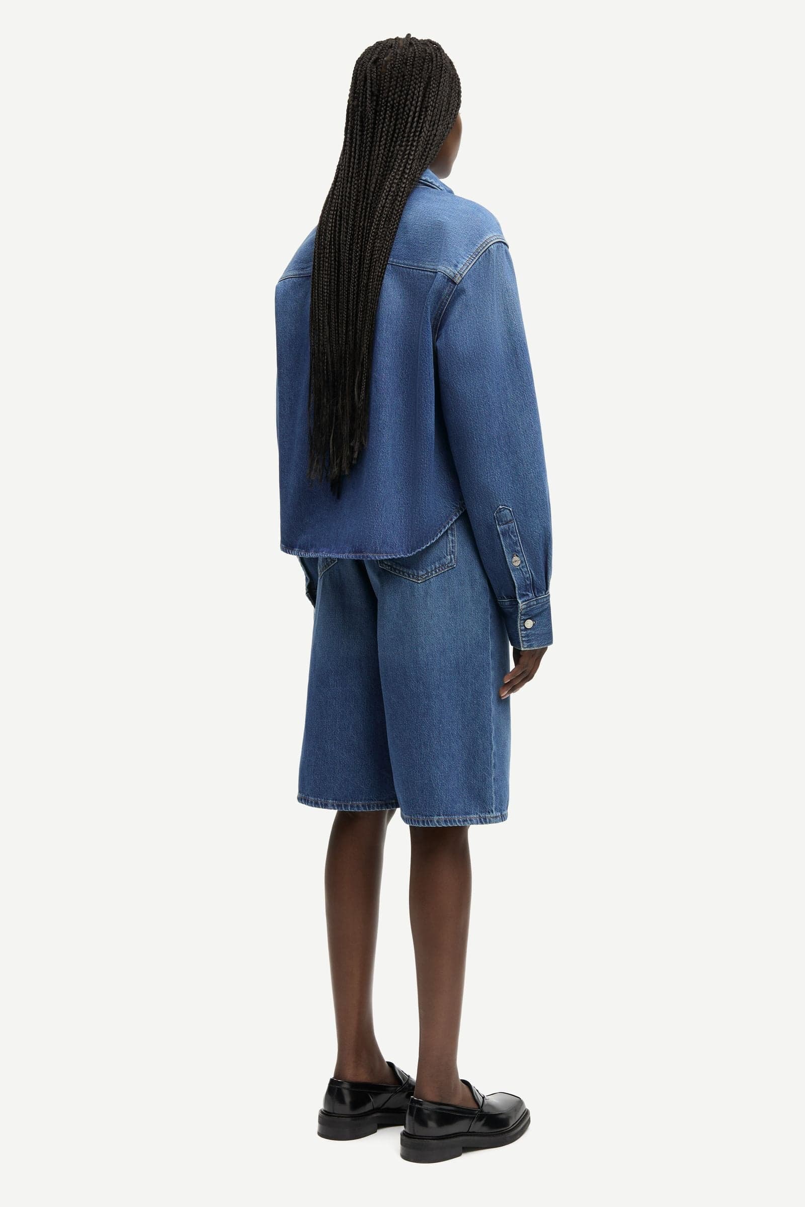 Sacelia shirt 15893 Fluid denim