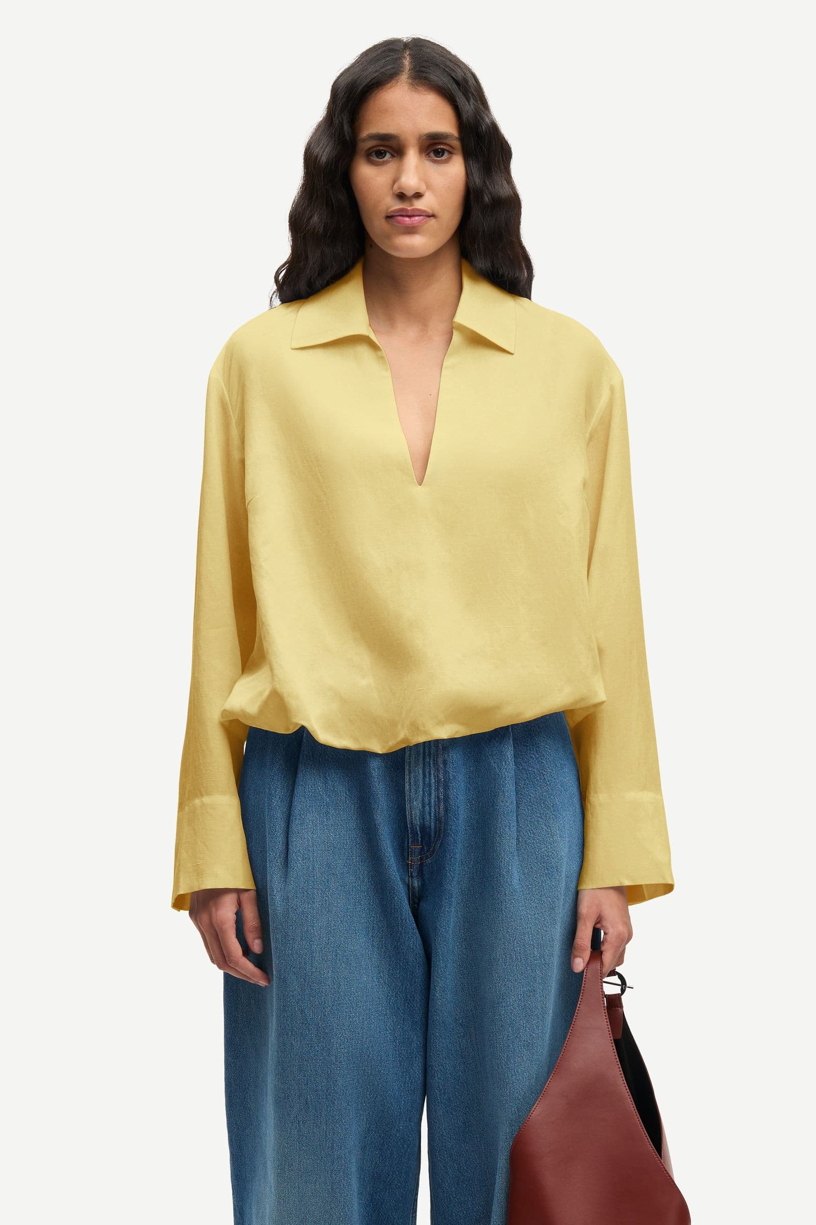 Sadaphne shirt 15262 STRAW